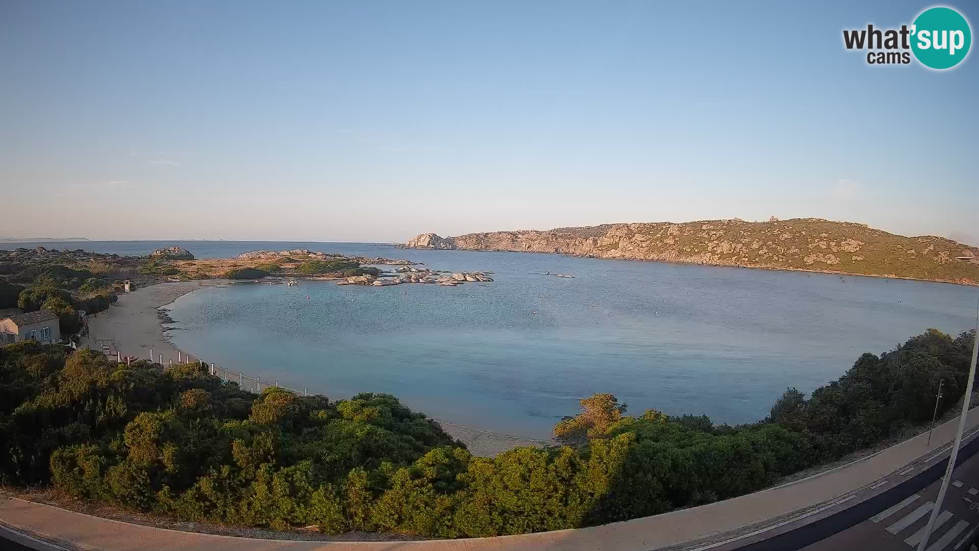 Webcam Rena di Levante – Live View from Capo Testa