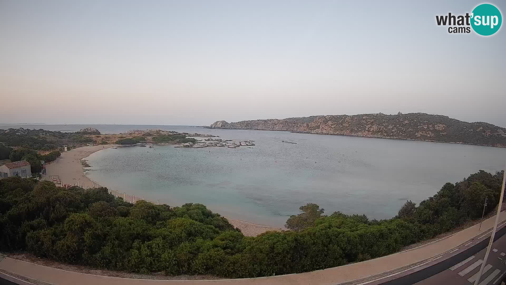 Webcam Rena di Levante – Live View from Capo Testa