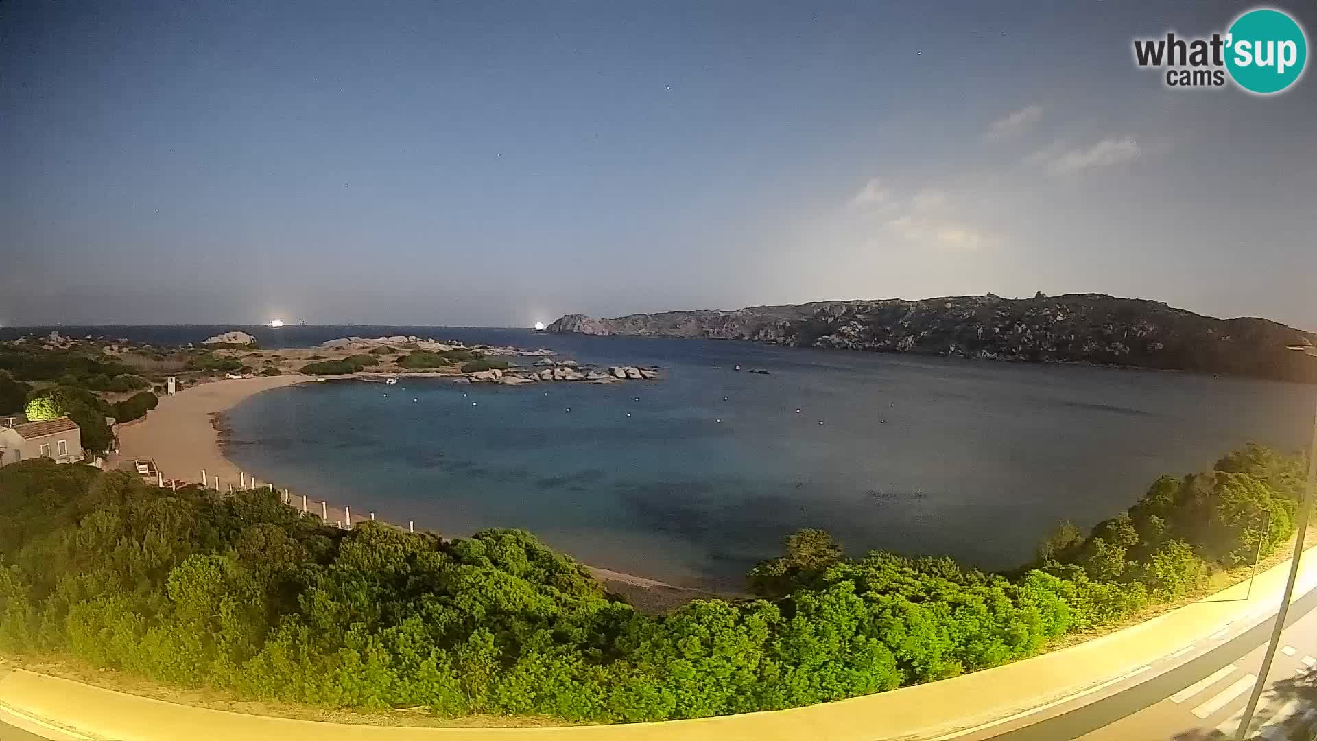 Spletna kamera Rena di Levante – Pogled v živo na Capo Testa