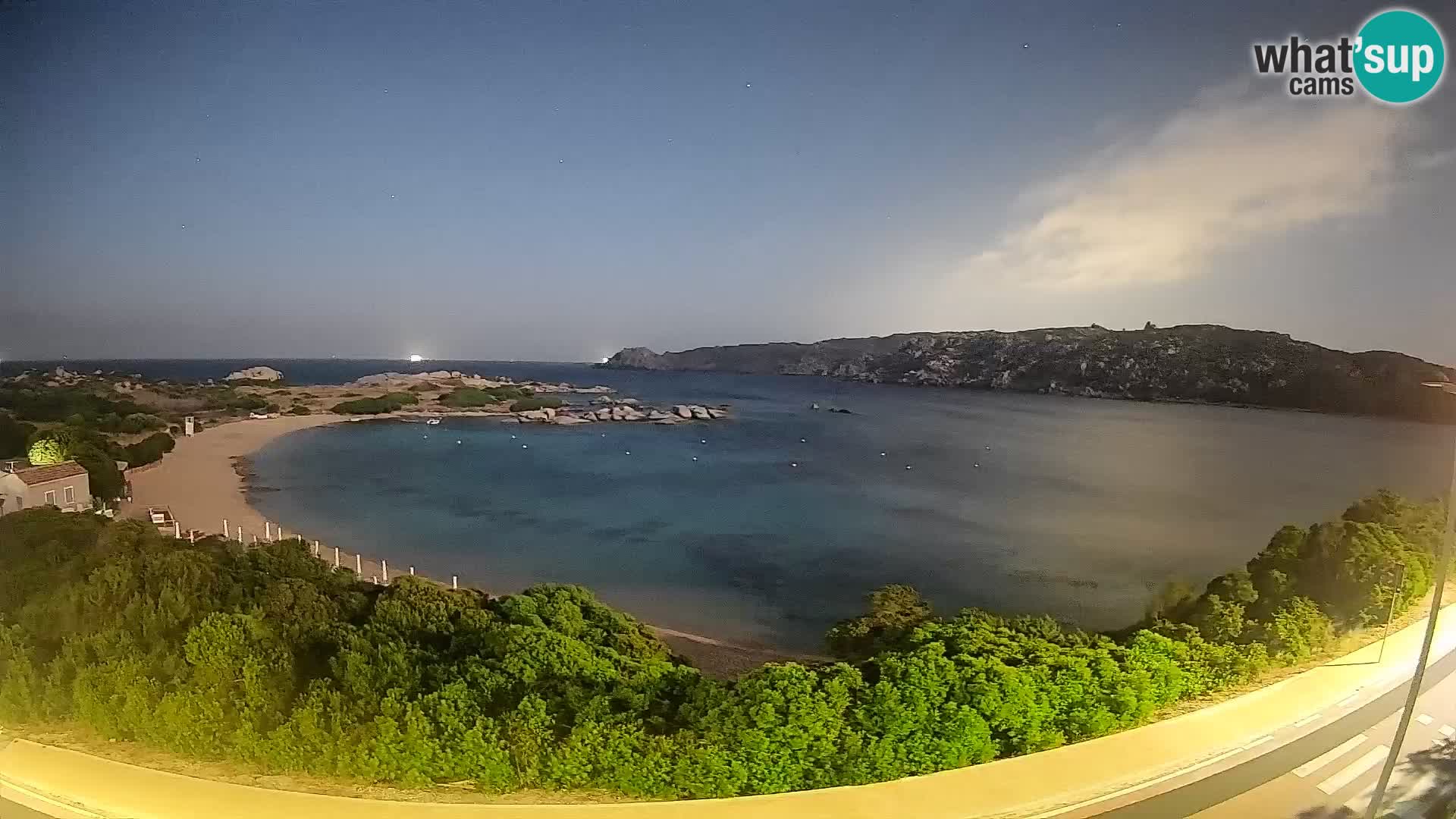 Spletna kamera Rena di Levante – Pogled v živo na Capo Testa