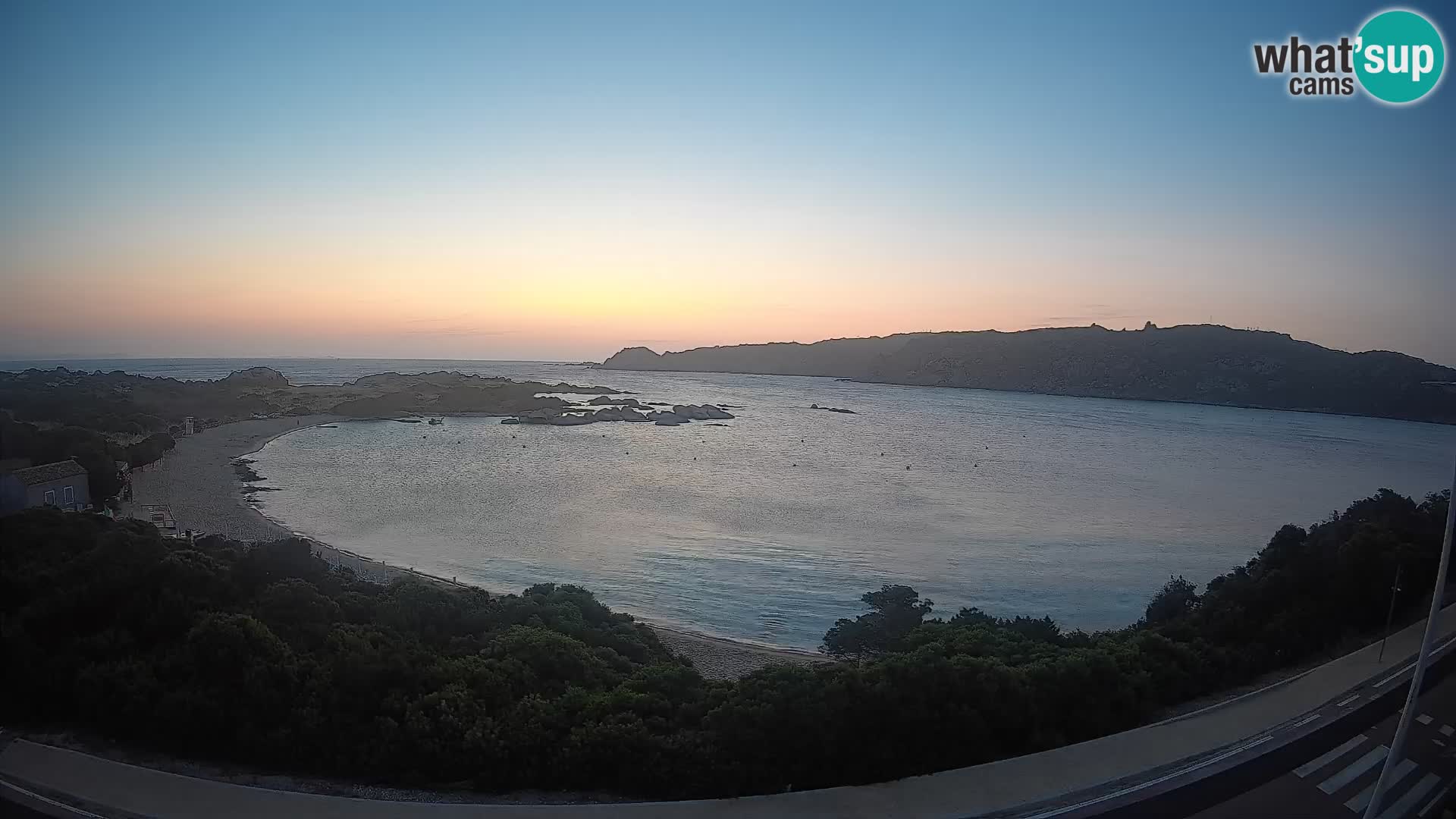 Webcam Rena di Levante – Live View from Capo Testa