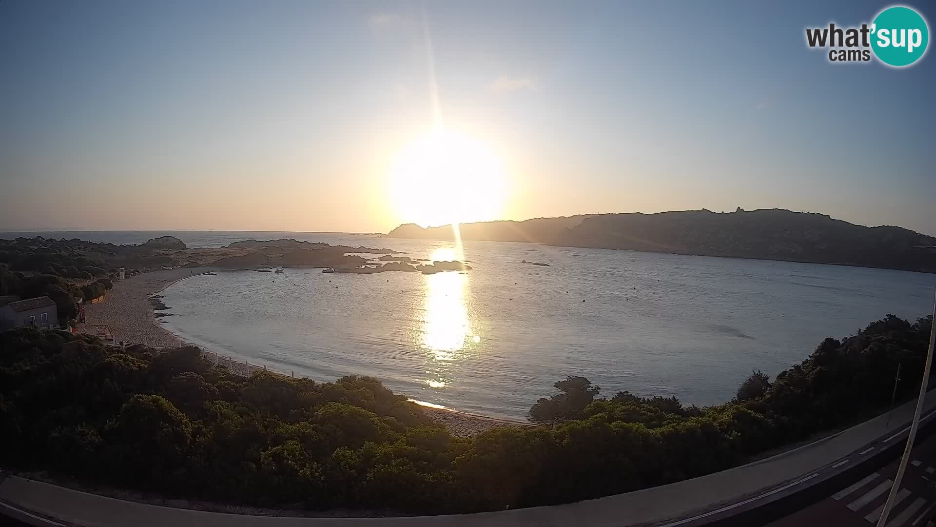 Webcam Rena di Levante – Live View from Capo Testa