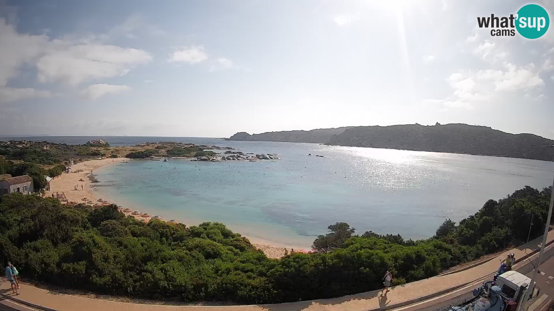 Spletna kamera Rena di Levante – Pogled v živo na Capo Testa