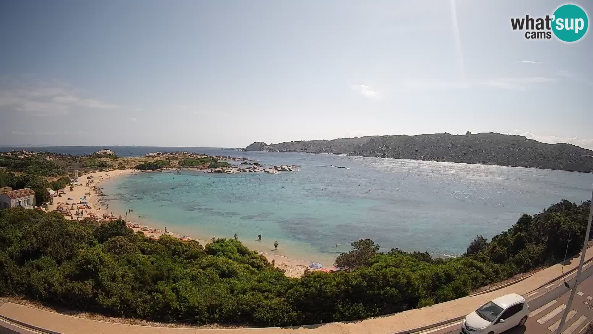 Webcam Rena di Levante – Live View from Capo Testa