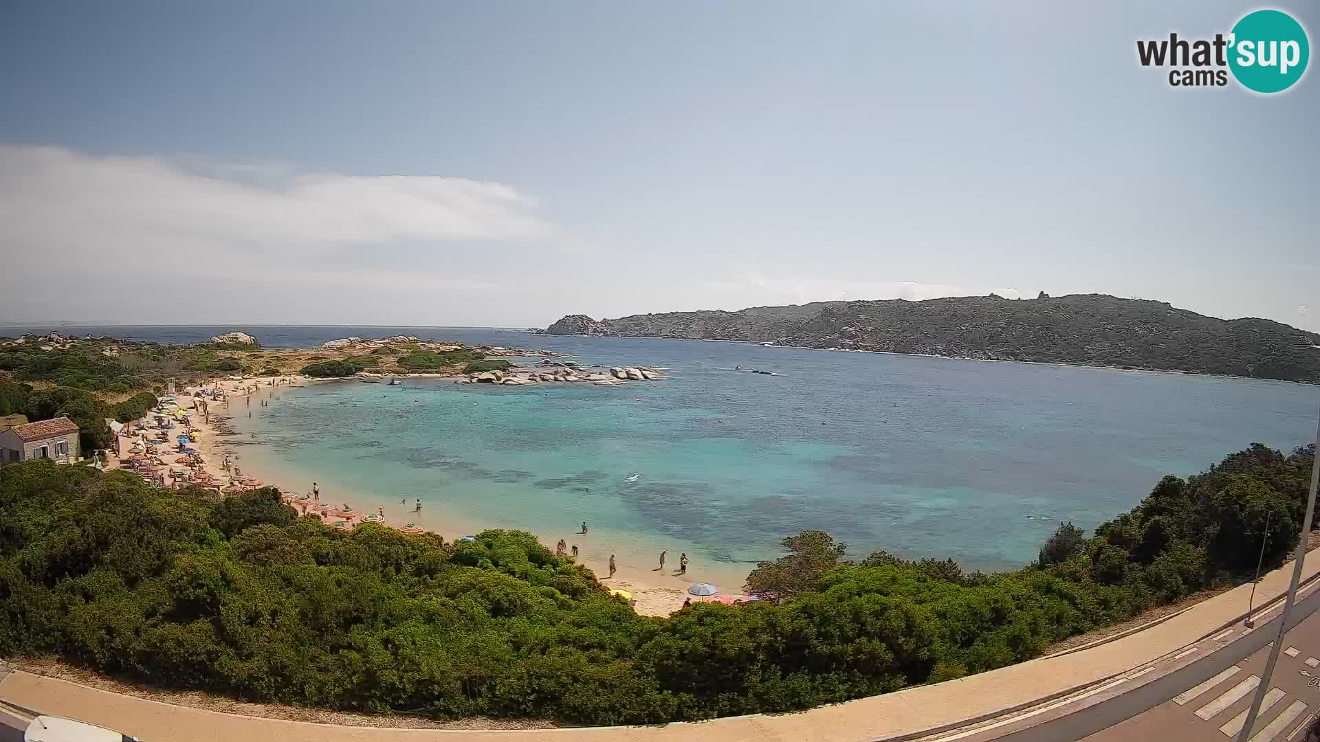 Webcam Rena di Levante – Live View from Capo Testa