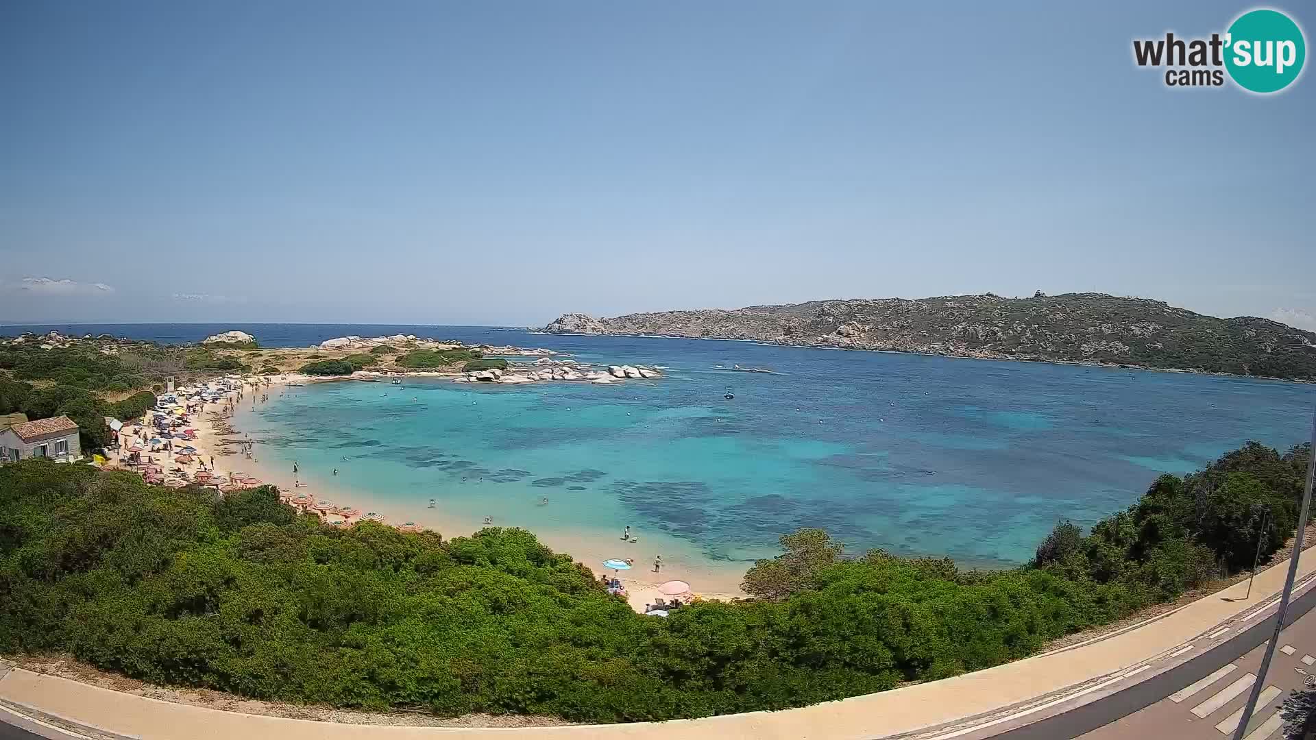 Webcam Rena di Levante – Vista en directo desde Capo Testa