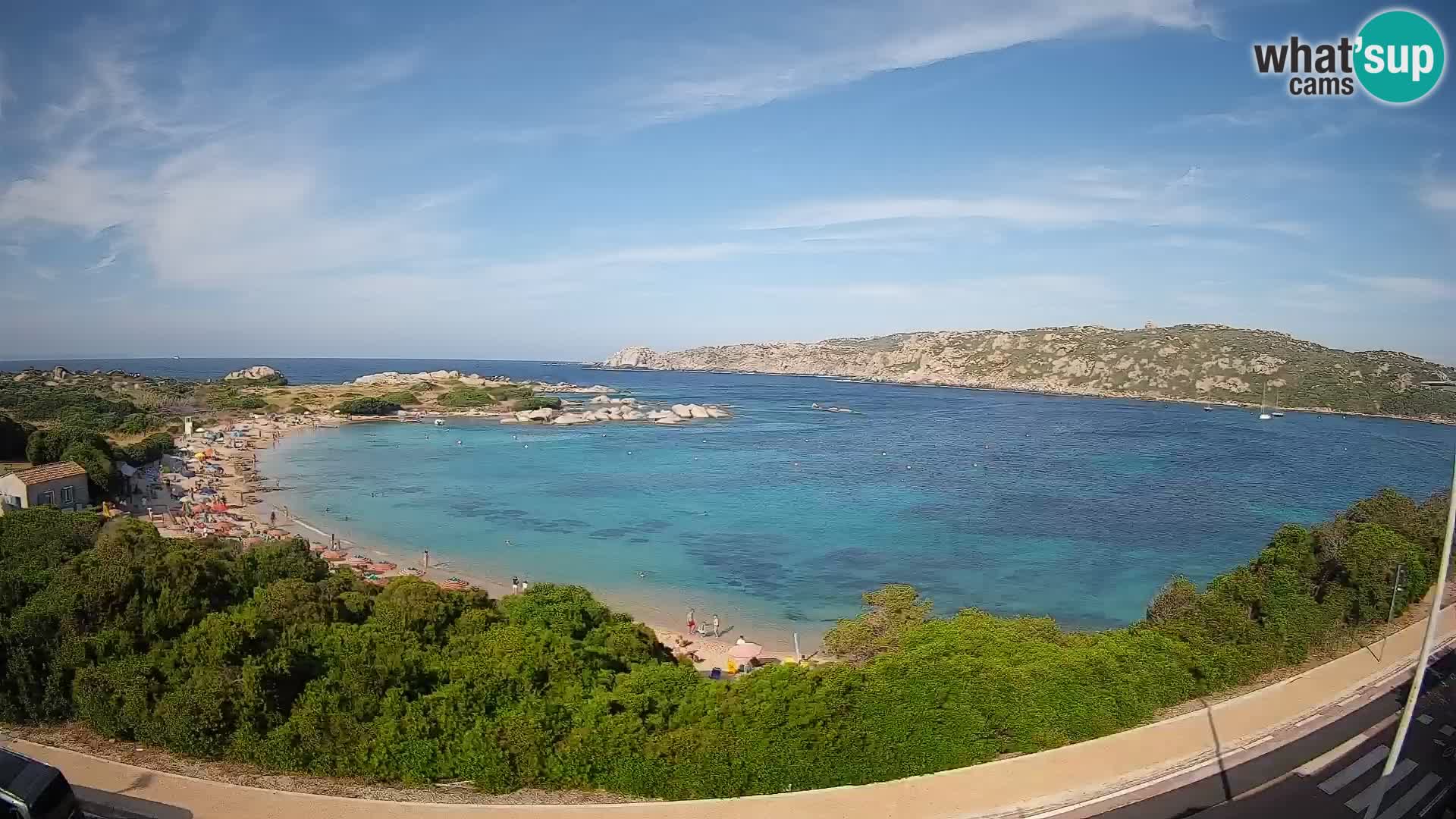 Webcam Rena di Levante – Vista live da Capo Testa
