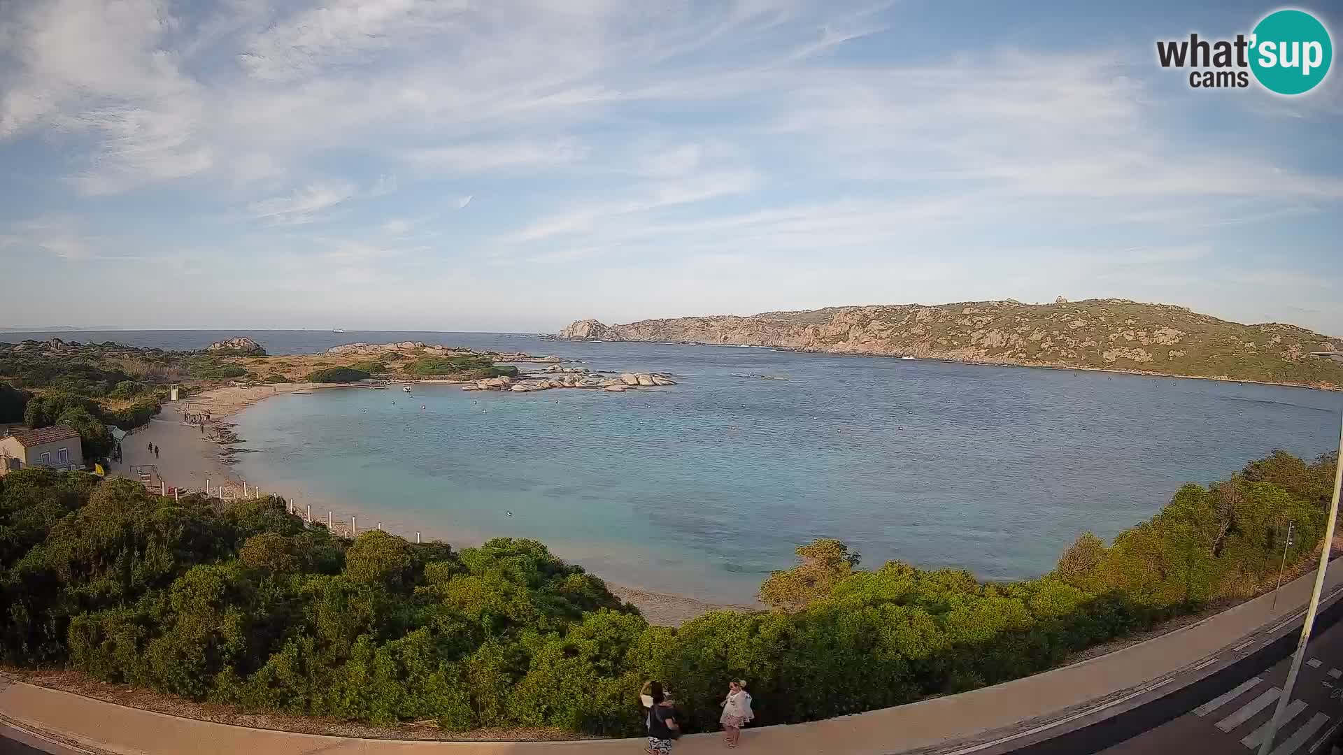 Webcam Rena di Levante – Live View from Capo Testa