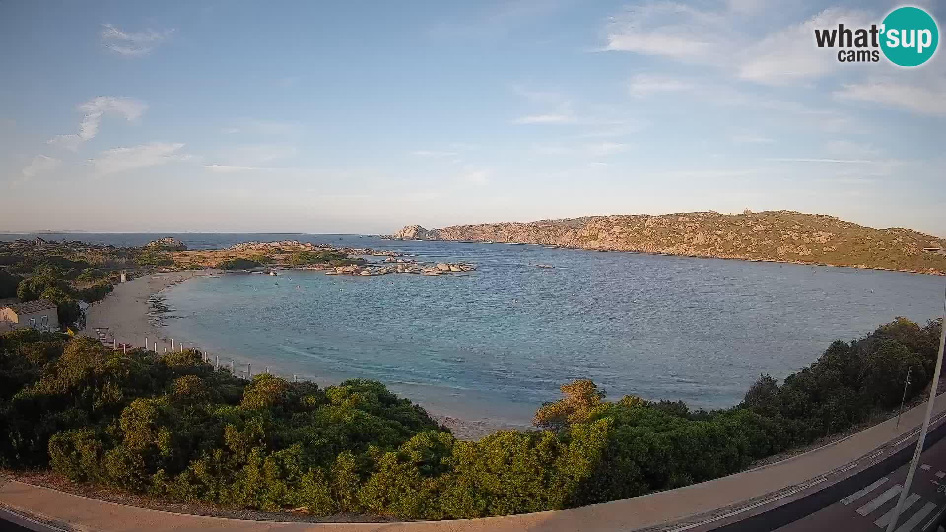 Webcam Rena di Levante – Live View from Capo Testa