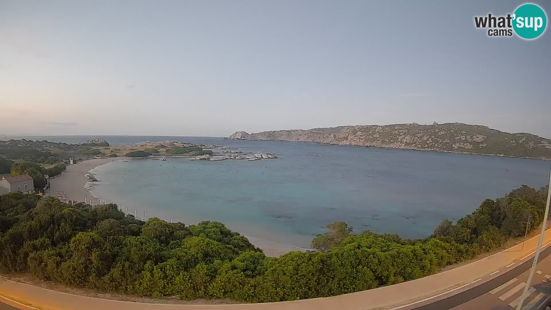 Webcam Rena di Levante – Live View from Capo Testa