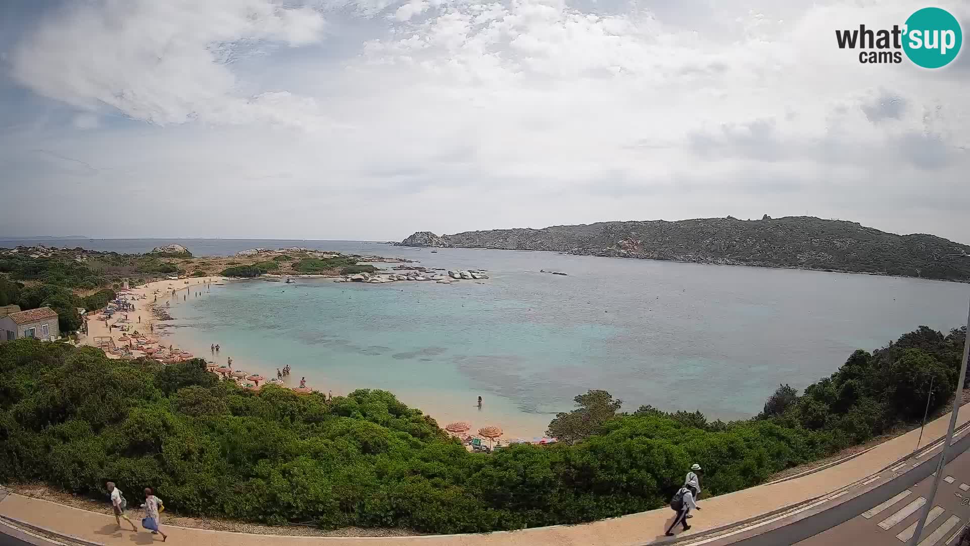 Webcam Rena di Levante – Live View from Capo Testa