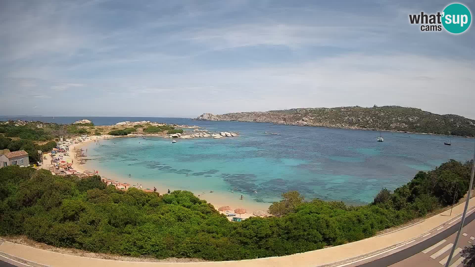 Webcam Rena di Levante – Vista en directo desde Capo Testa