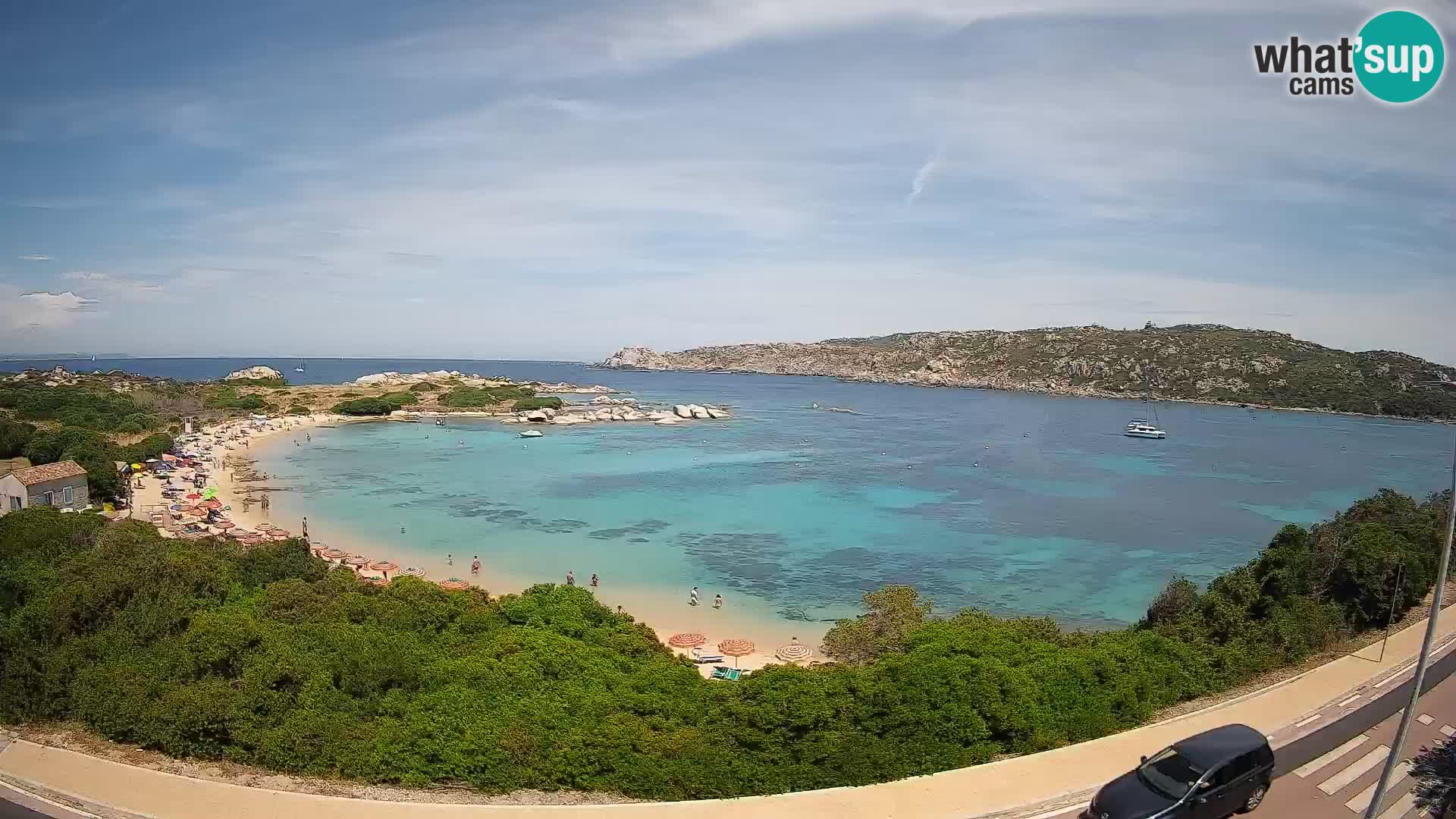 Spletna kamera Rena di Levante – Pogled v živo na Capo Testa