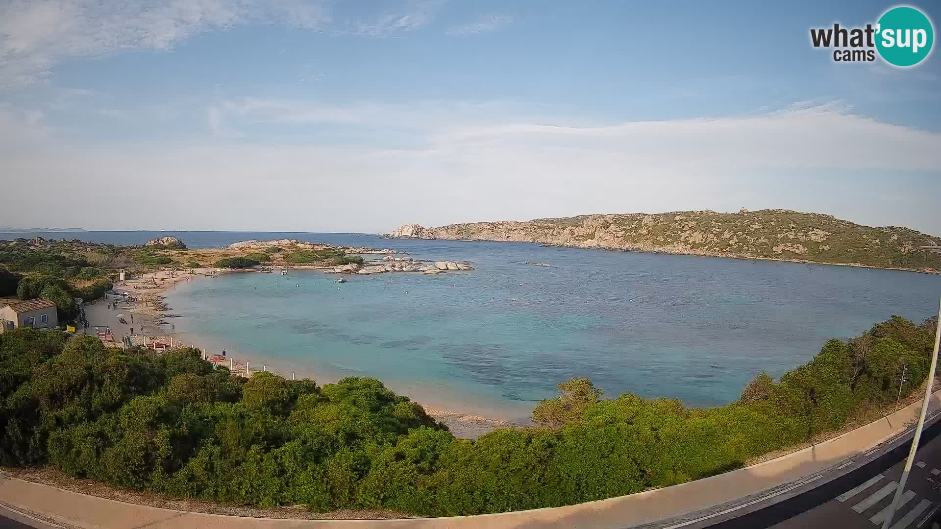 Webcam Rena di Levante – Vista live da Capo Testa