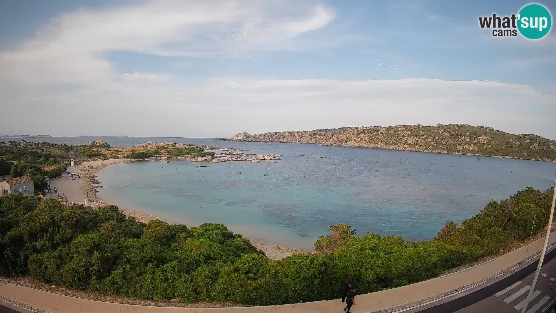 Spletna kamera Rena di Levante – Pogled v živo na Capo Testa
