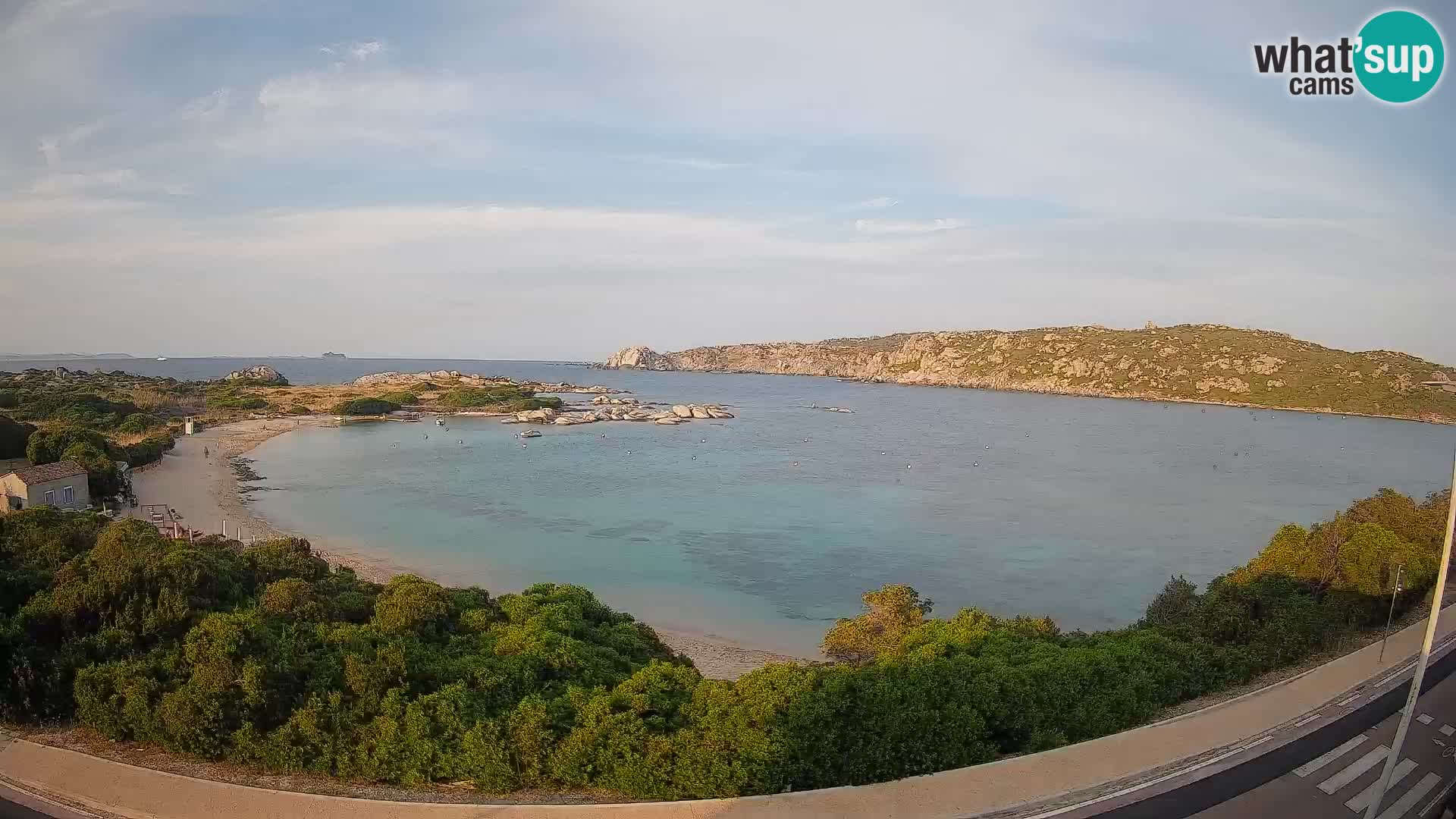 Webcam Rena di Levante – Vista live da Capo Testa