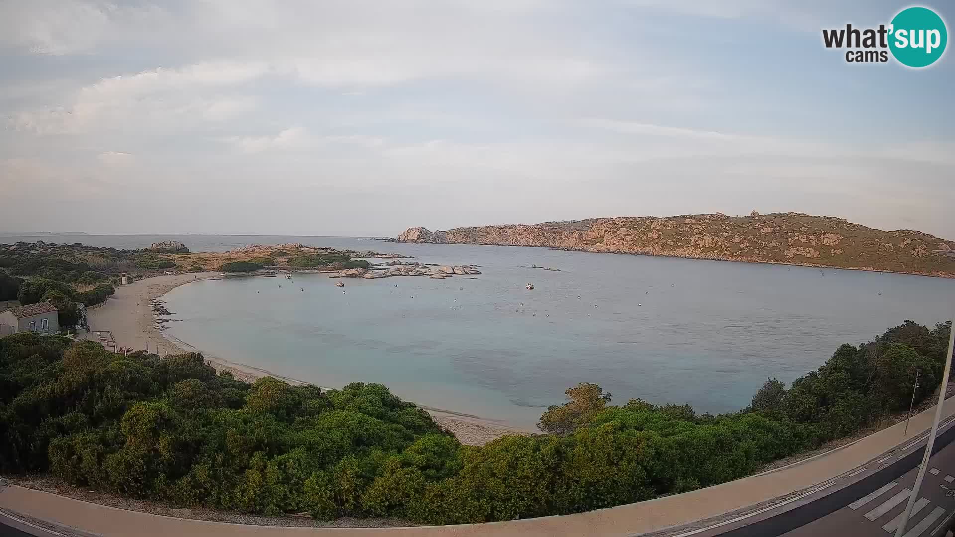 Spletna kamera Rena di Levante – Pogled v živo na Capo Testa