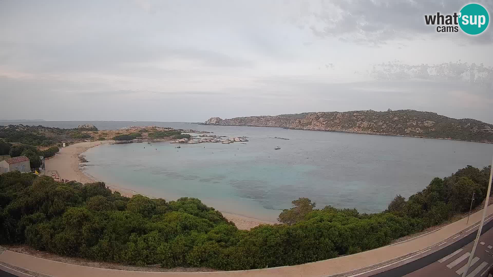 Webcam Rena di Levante – Live View from Capo Testa