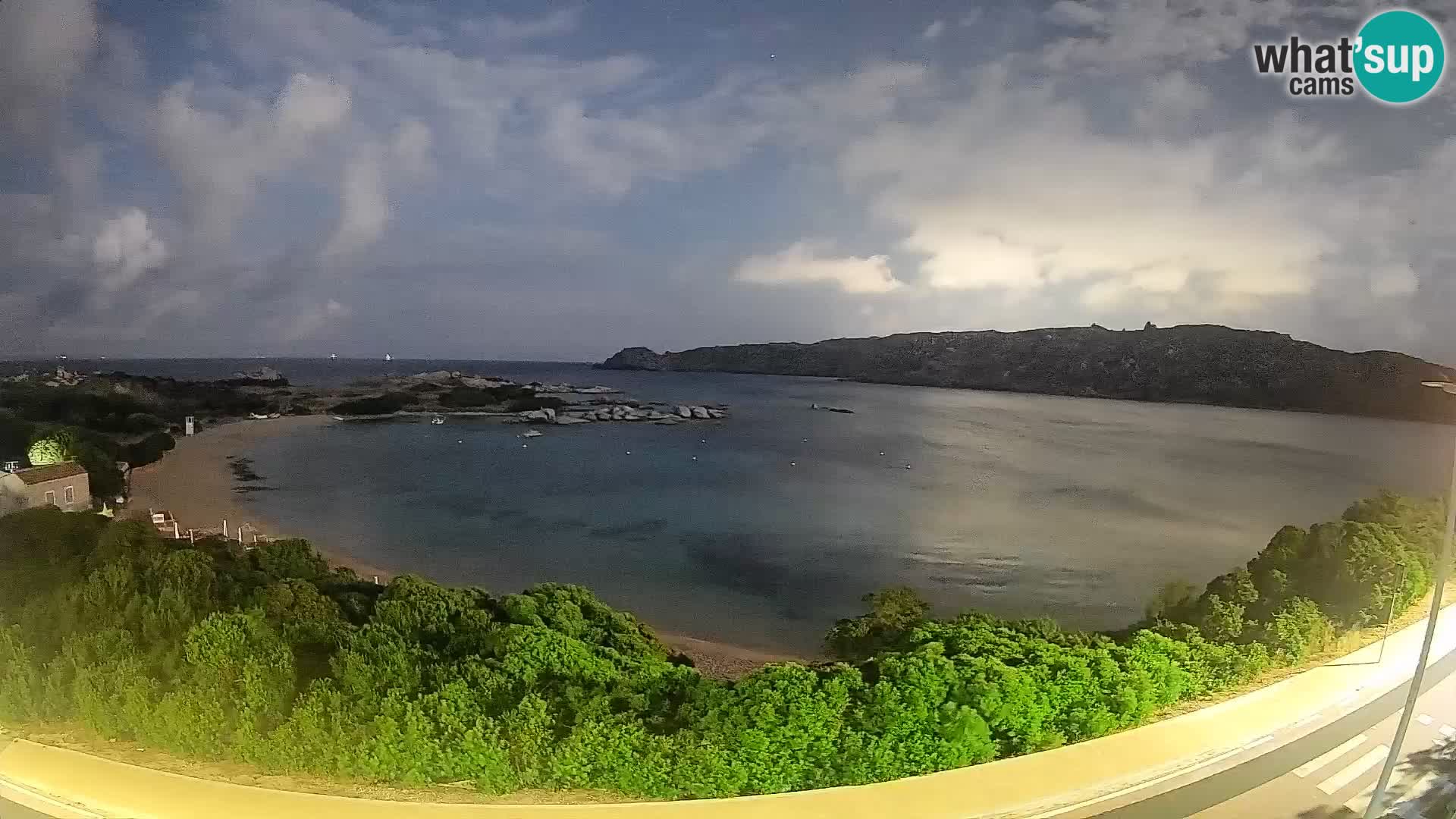 Spletna kamera Rena di Levante – Pogled v živo na Capo Testa