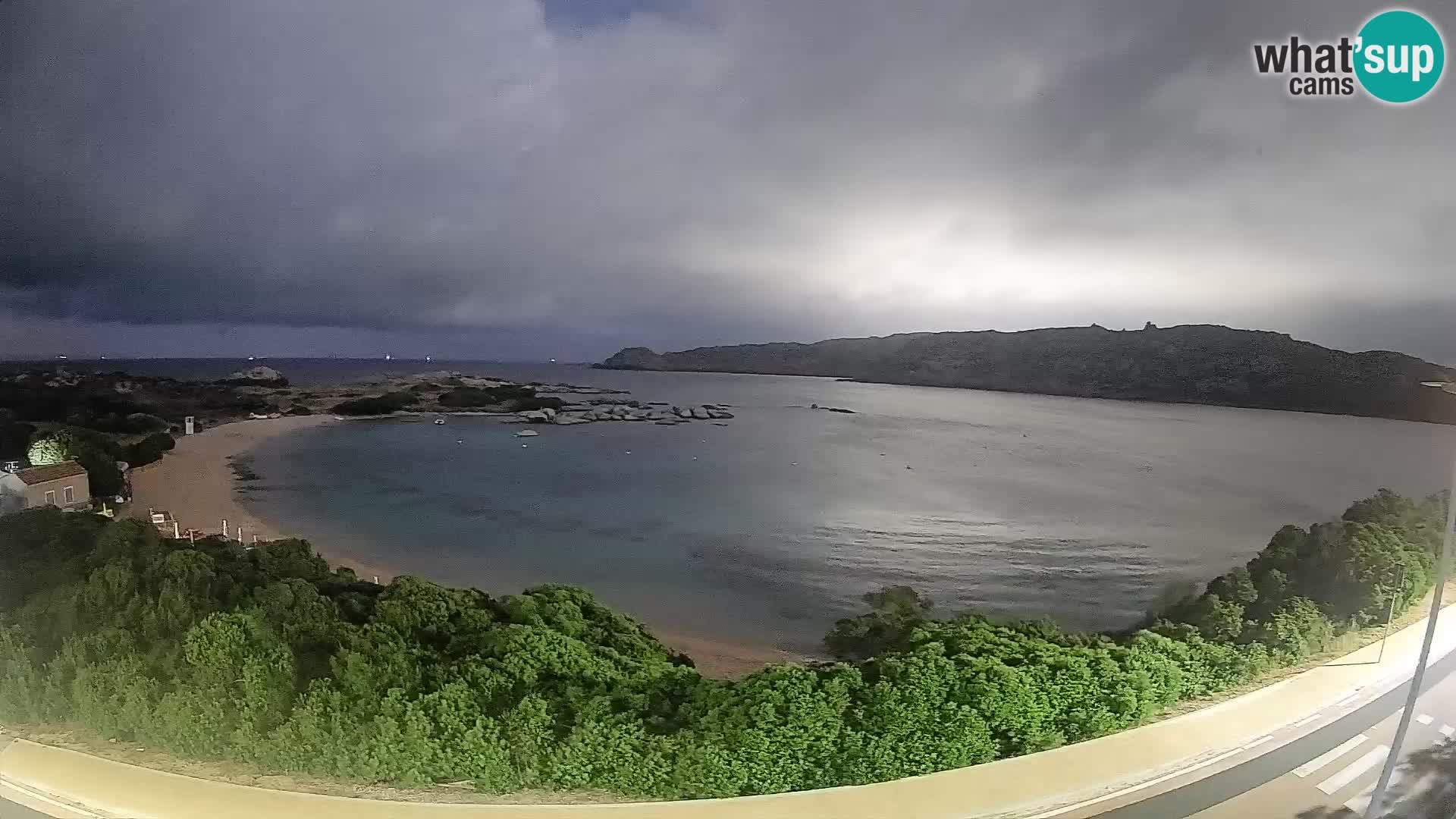 Webcam Rena di Levante – Live View from Capo Testa