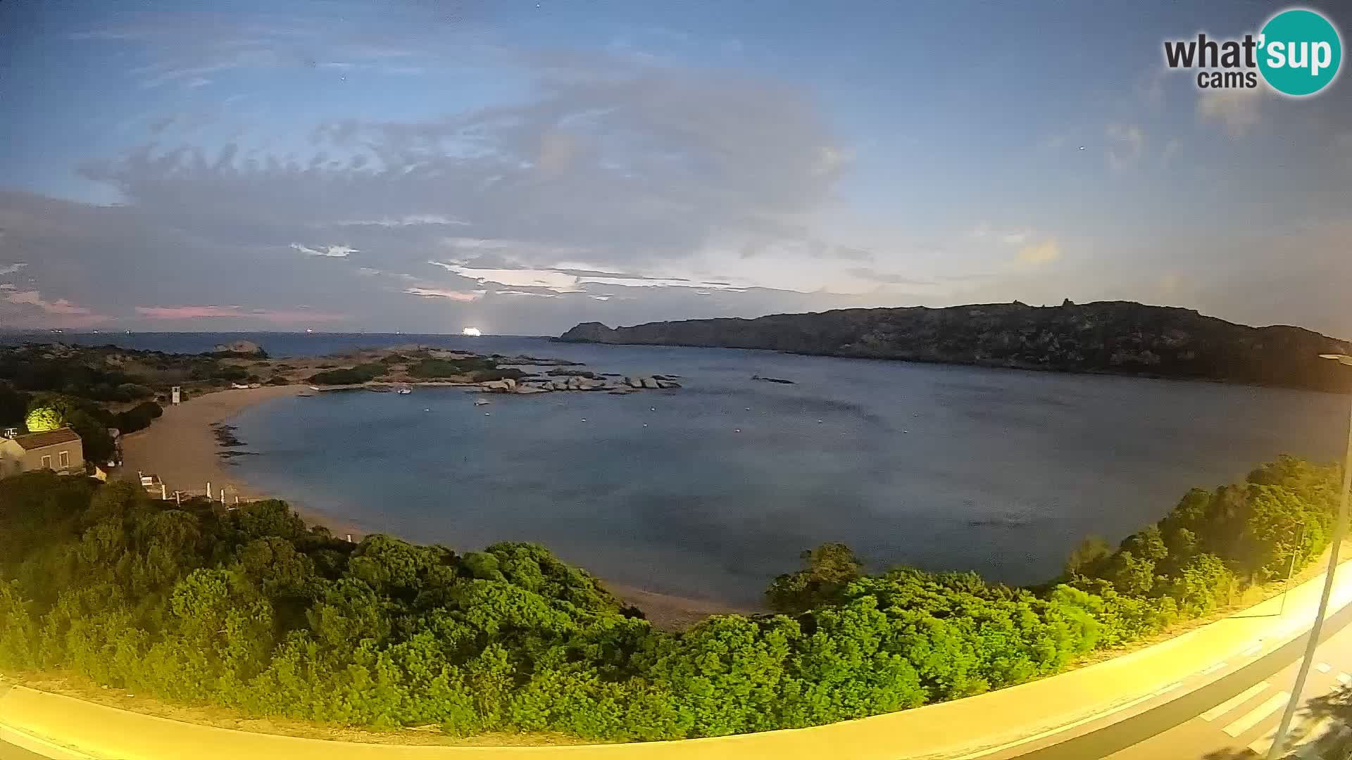 Spletna kamera Rena di Levante – Pogled v živo na Capo Testa