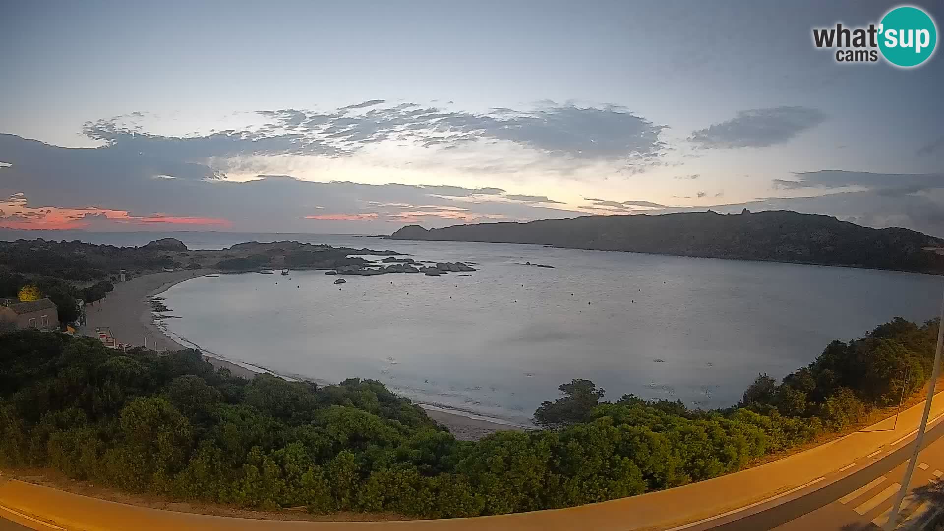 Webcam Rena di Levante – Live View from Capo Testa