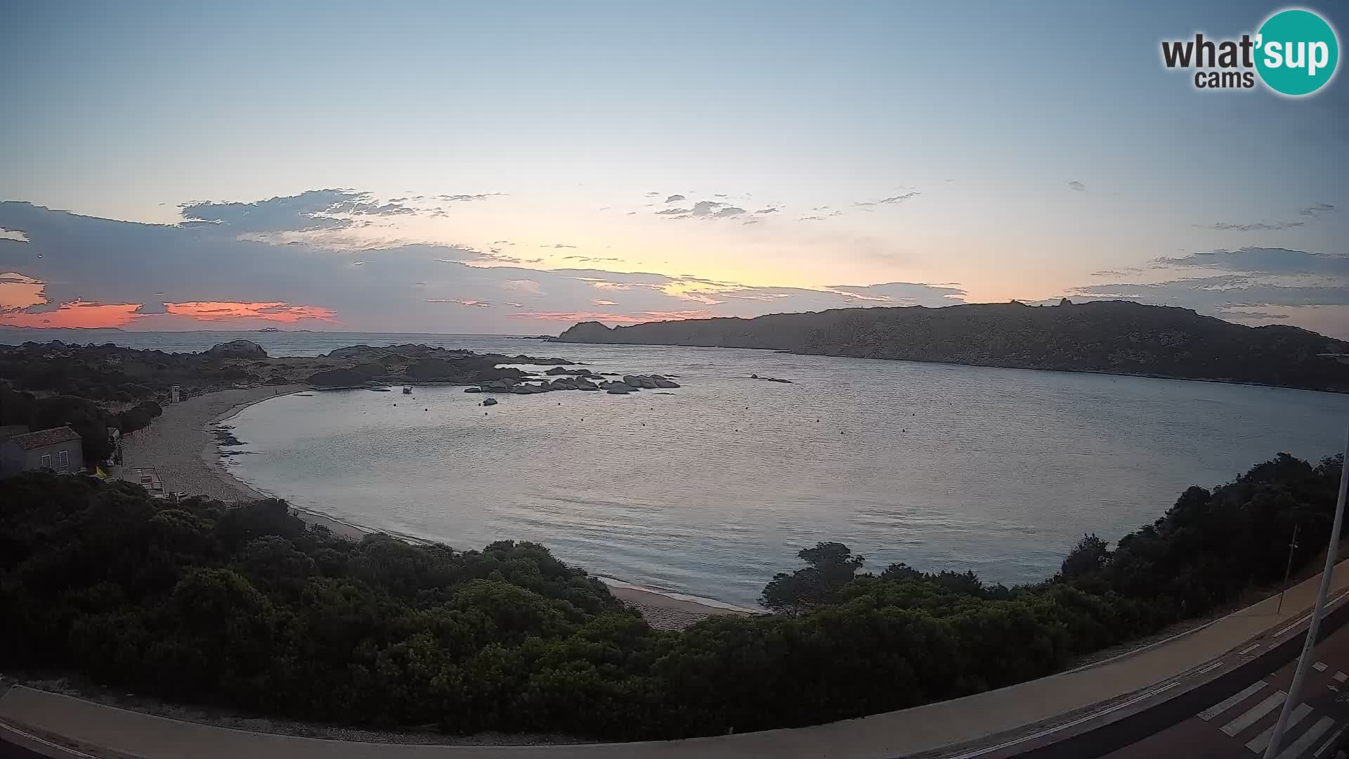Webcam Rena di Levante – Live View from Capo Testa