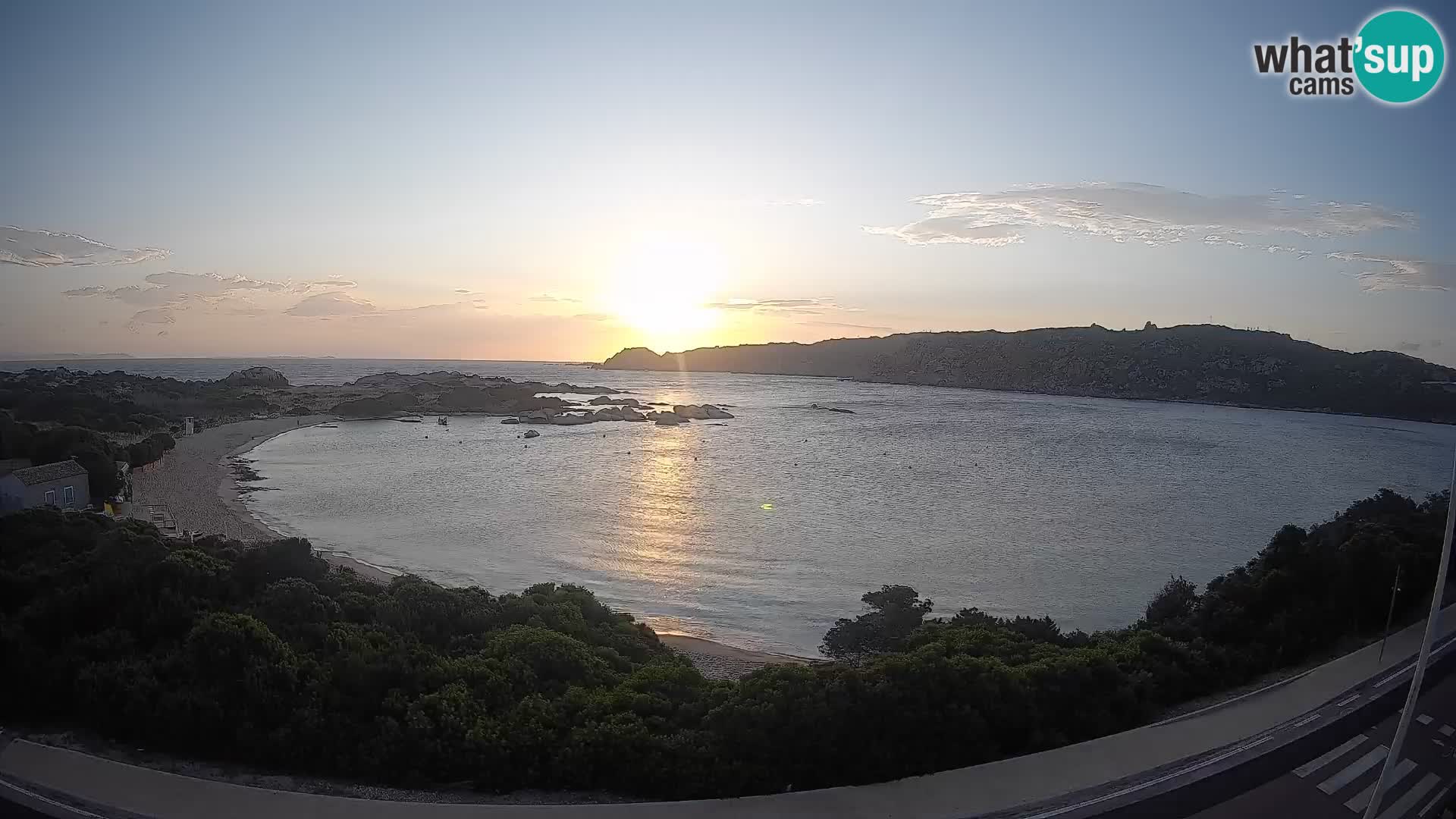 Webcam Rena di Levante – Live View from Capo Testa