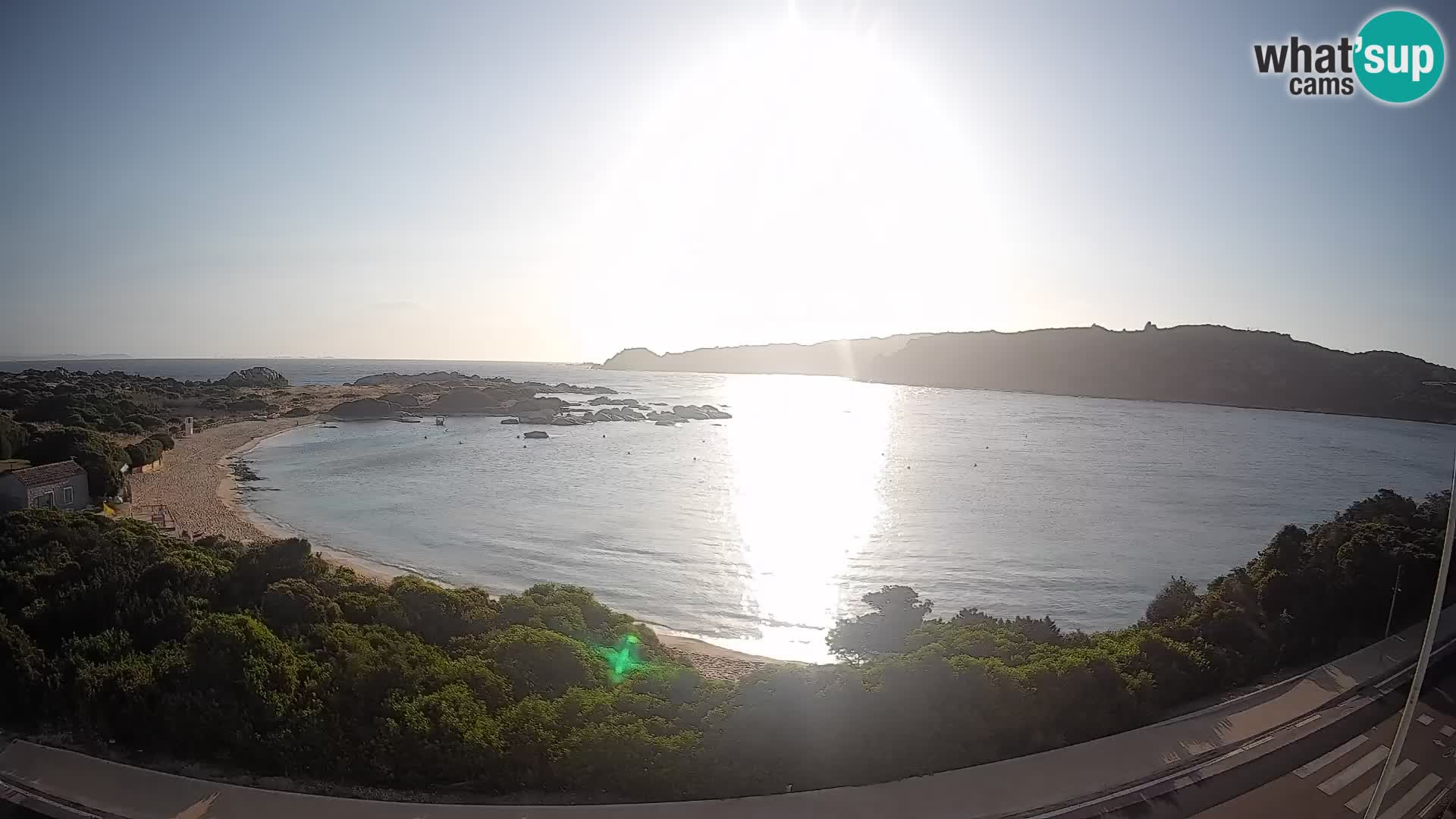 Webcam Rena di Levante – Live View from Capo Testa