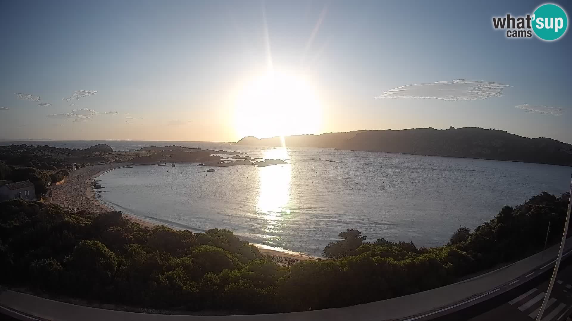 Webcam Rena di Levante – Live View from Capo Testa