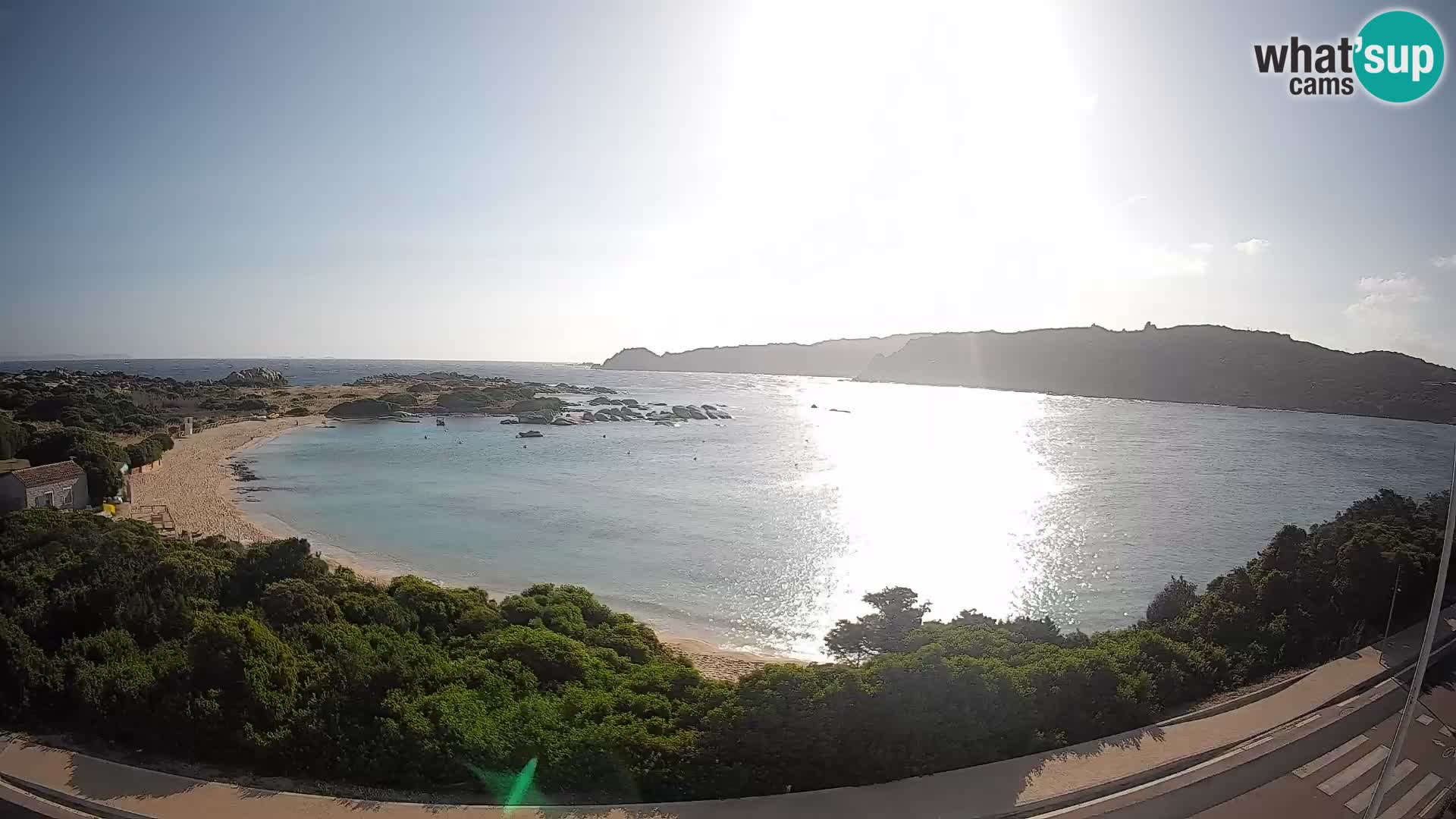 Webcam Rena di Levante – Live View from Capo Testa