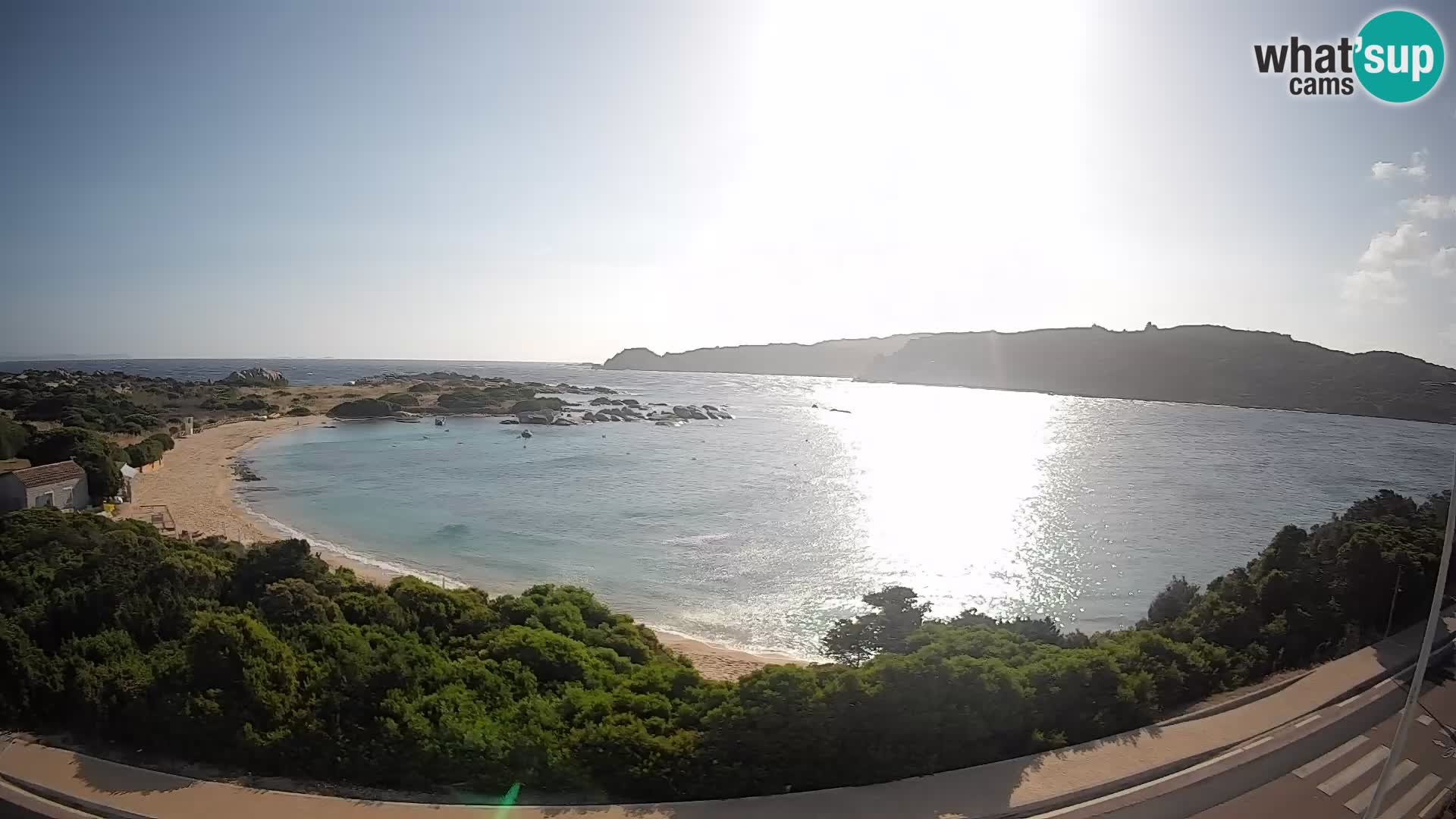 Webcam Rena di Levante – Live View from Capo Testa