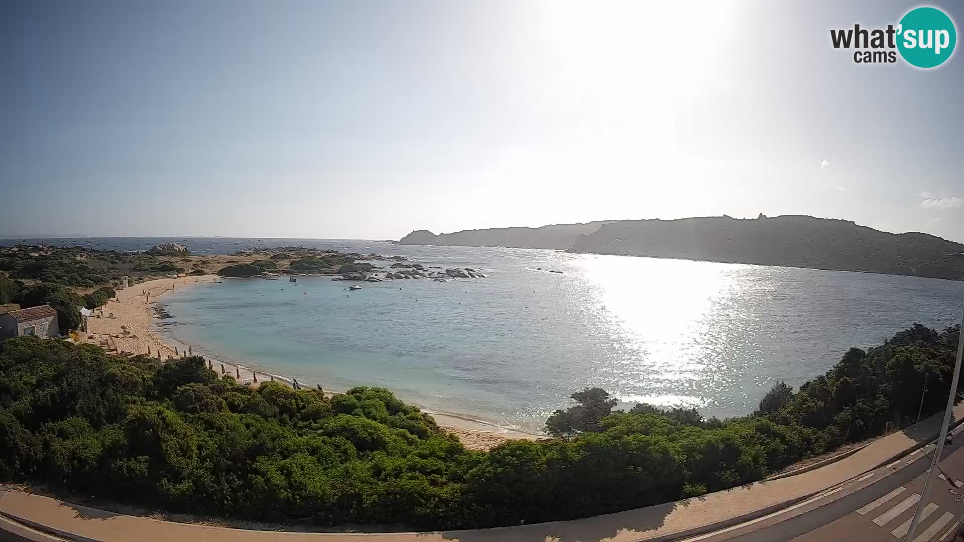 Webcam Rena di Levante – Vue en direct depuis Capo Testa