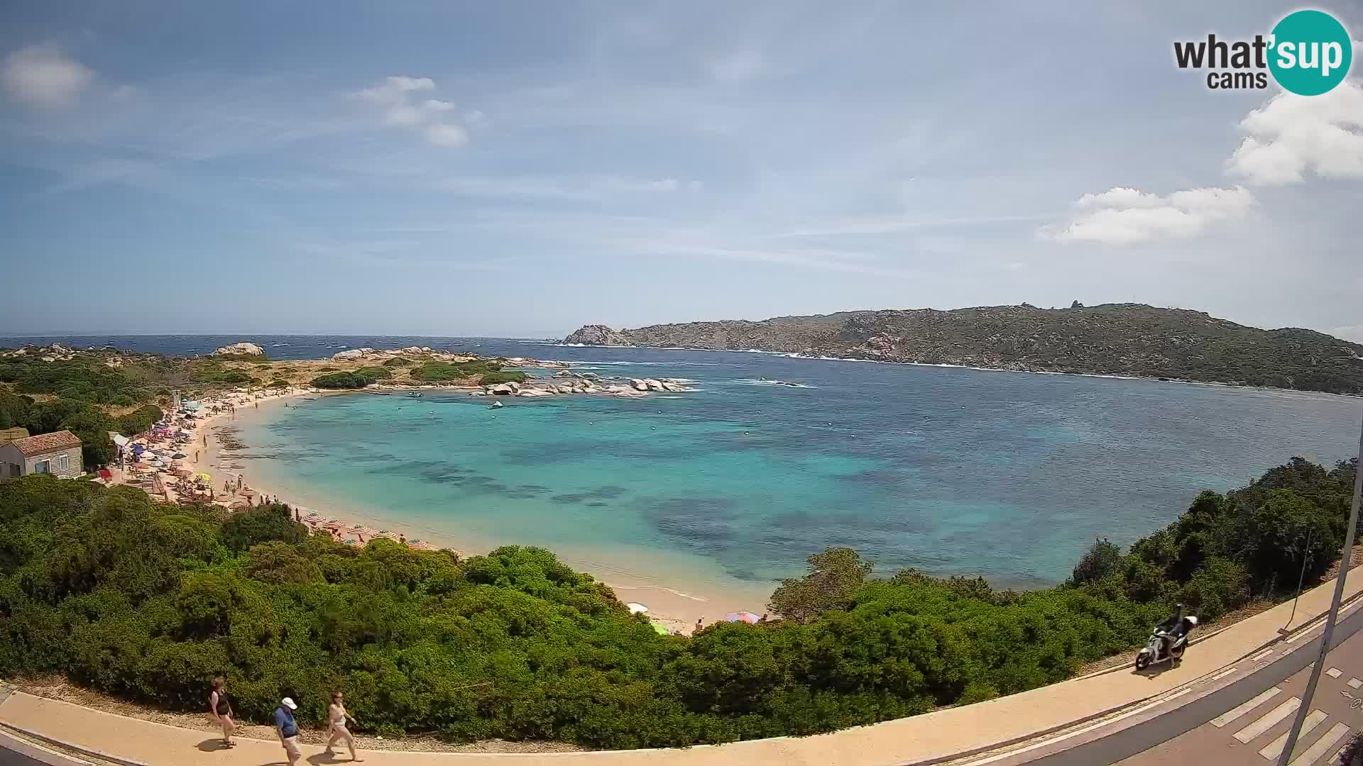 Webcam Rena di Levante – Live View from Capo Testa