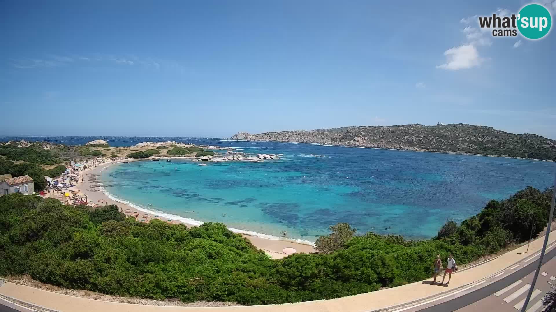 Webcam Rena di Levante – Live View from Capo Testa