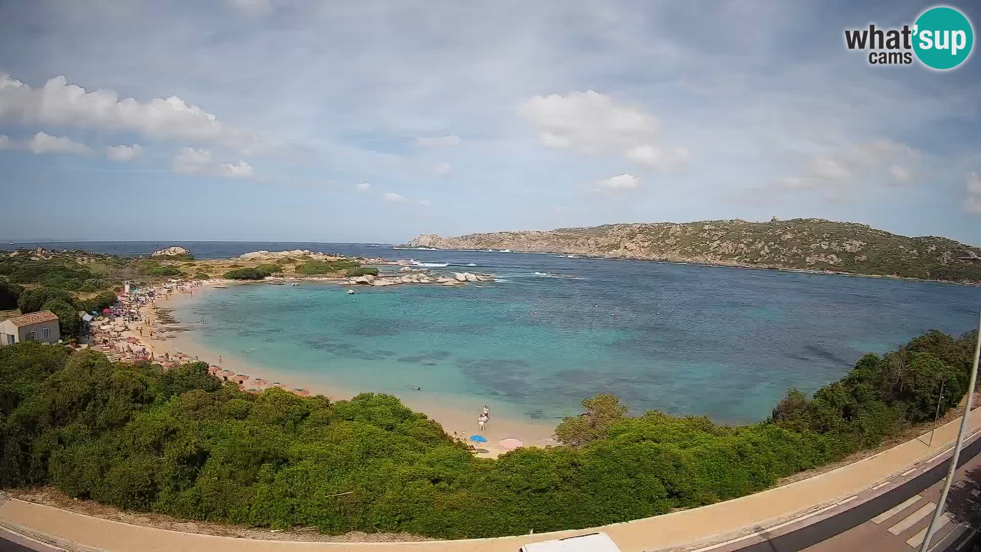 Webcam Rena di Levante – Vista live da Capo Testa