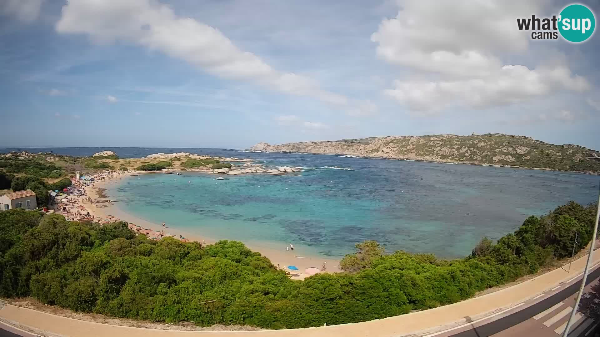 Webcam Rena di Levante – Vista live da Capo Testa