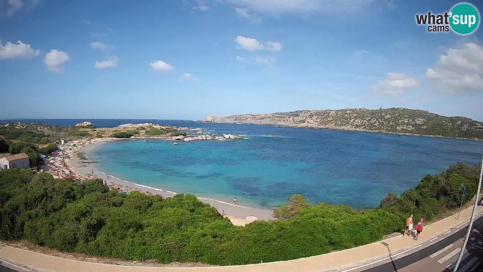 Webcam Rena di Levante – Live View from Capo Testa