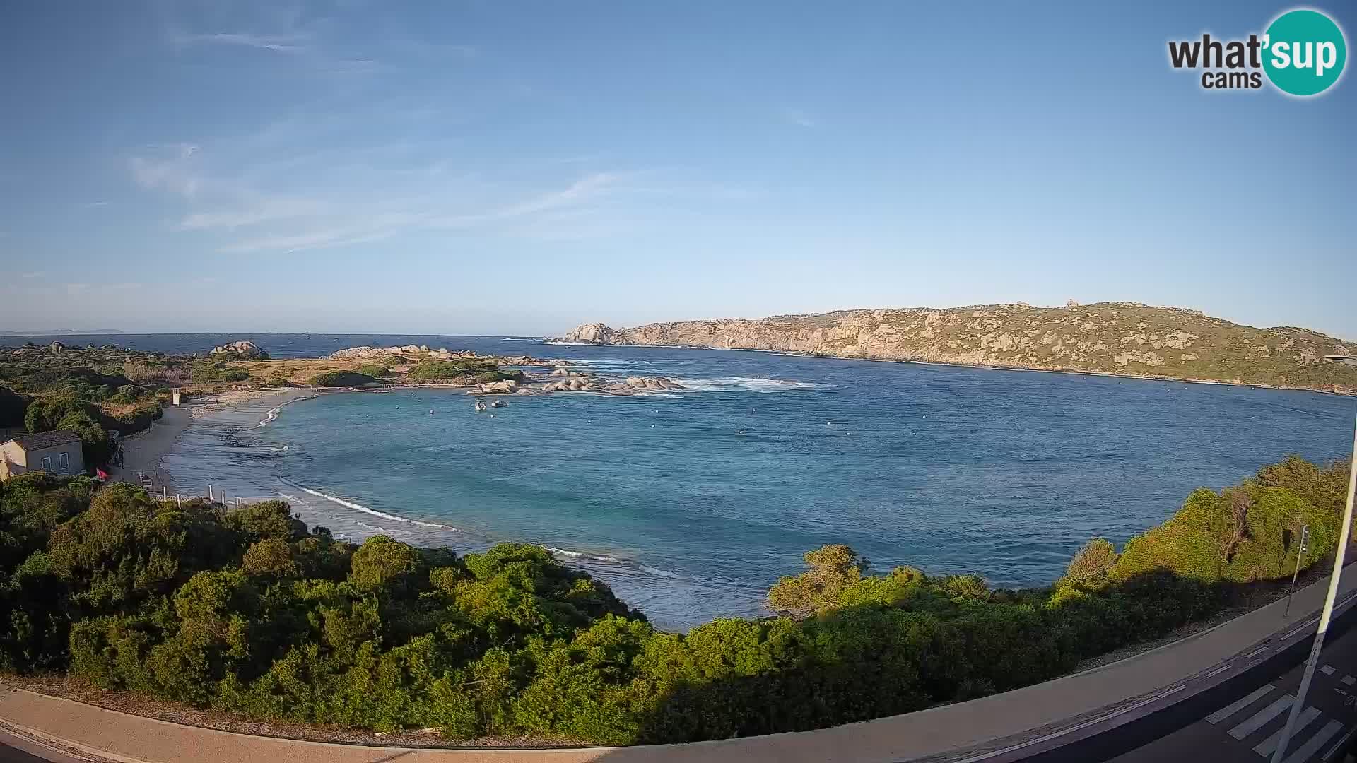 Webcam Rena di Levante – Vue en direct depuis Capo Testa