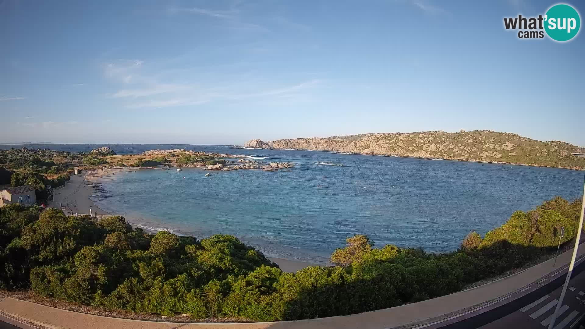 Webcam Rena di Levante – Vue en direct depuis Capo Testa