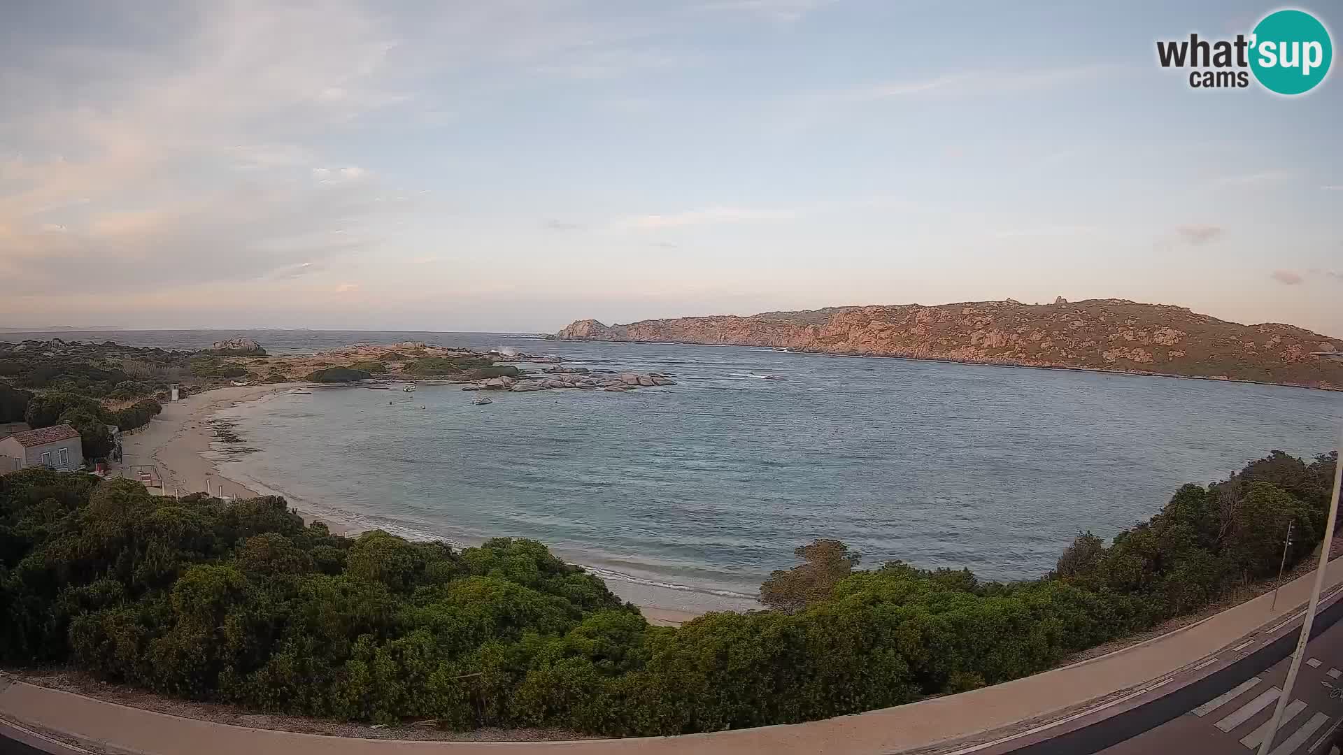 Webcam Rena di Levante – Live View from Capo Testa