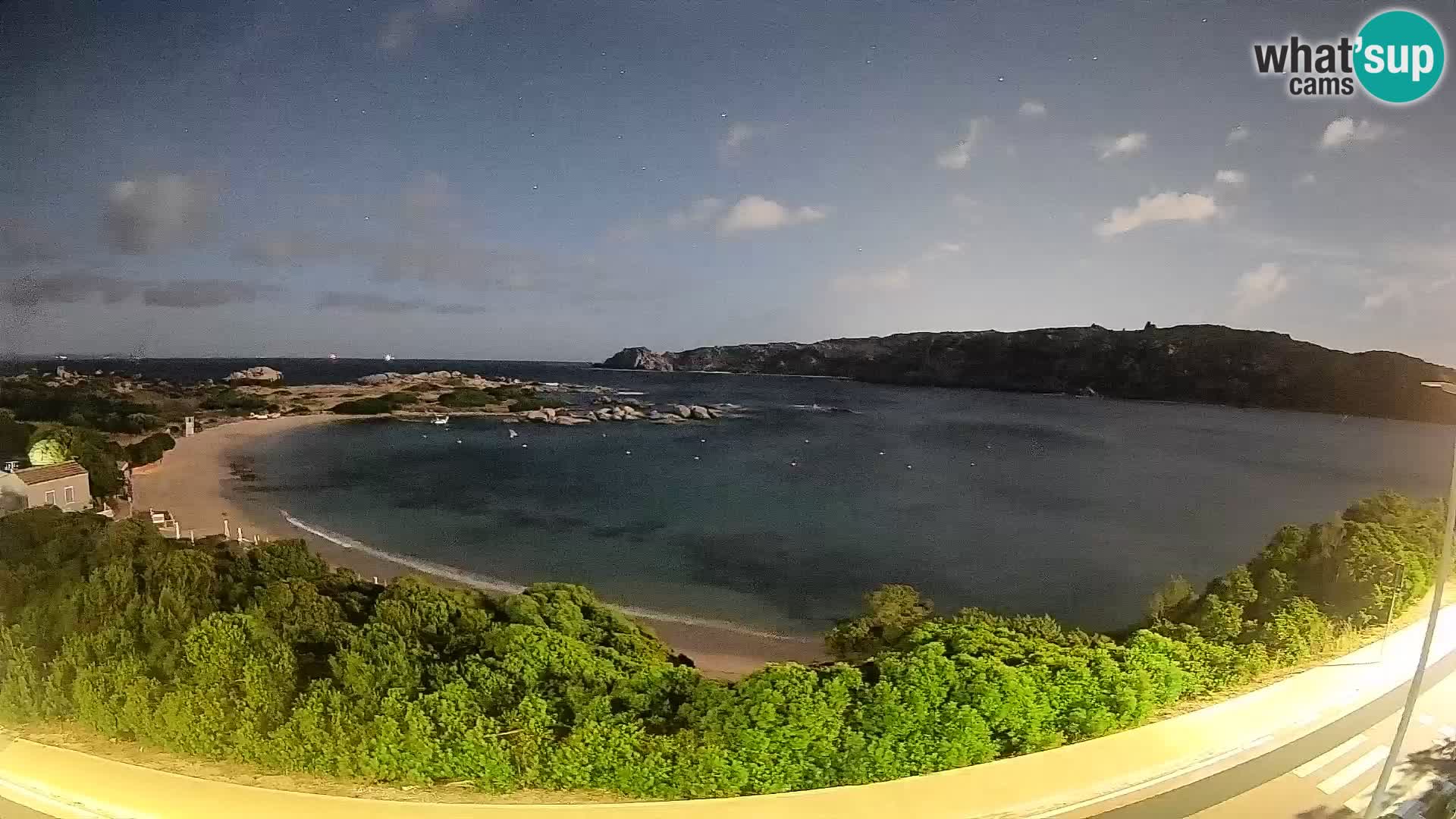 Webcam Rena di Levante – Live View from Capo Testa