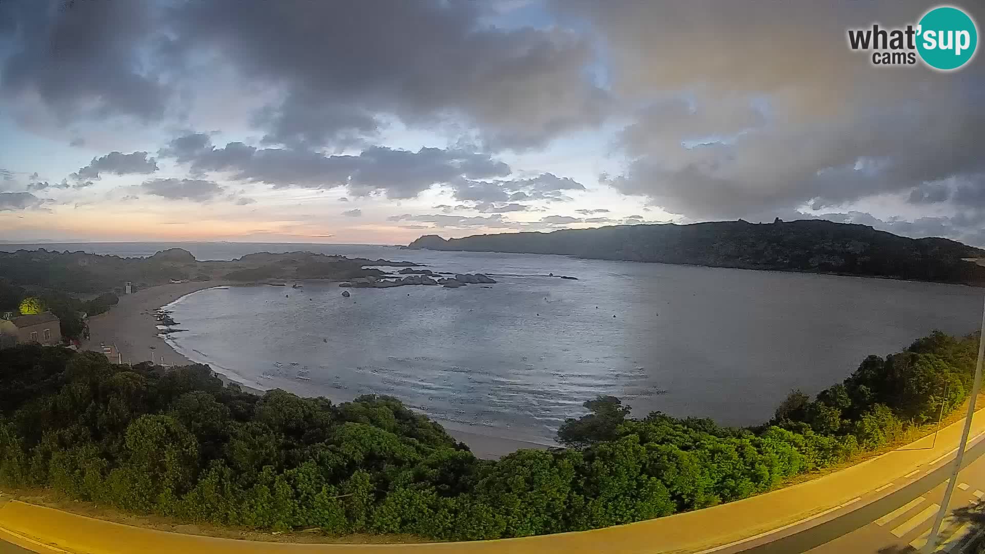 Webcam Rena di Levante – Live View from Capo Testa