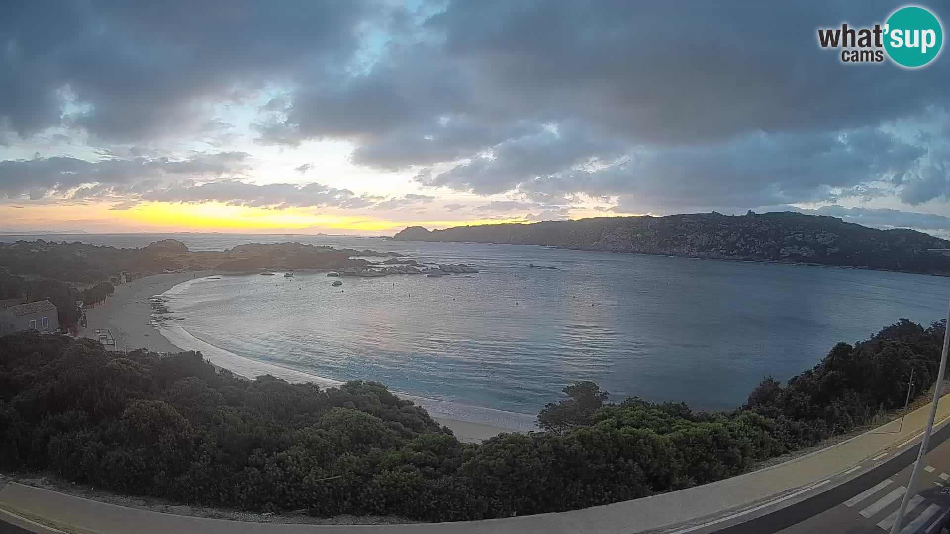 Webcam Rena di Levante – Live View from Capo Testa