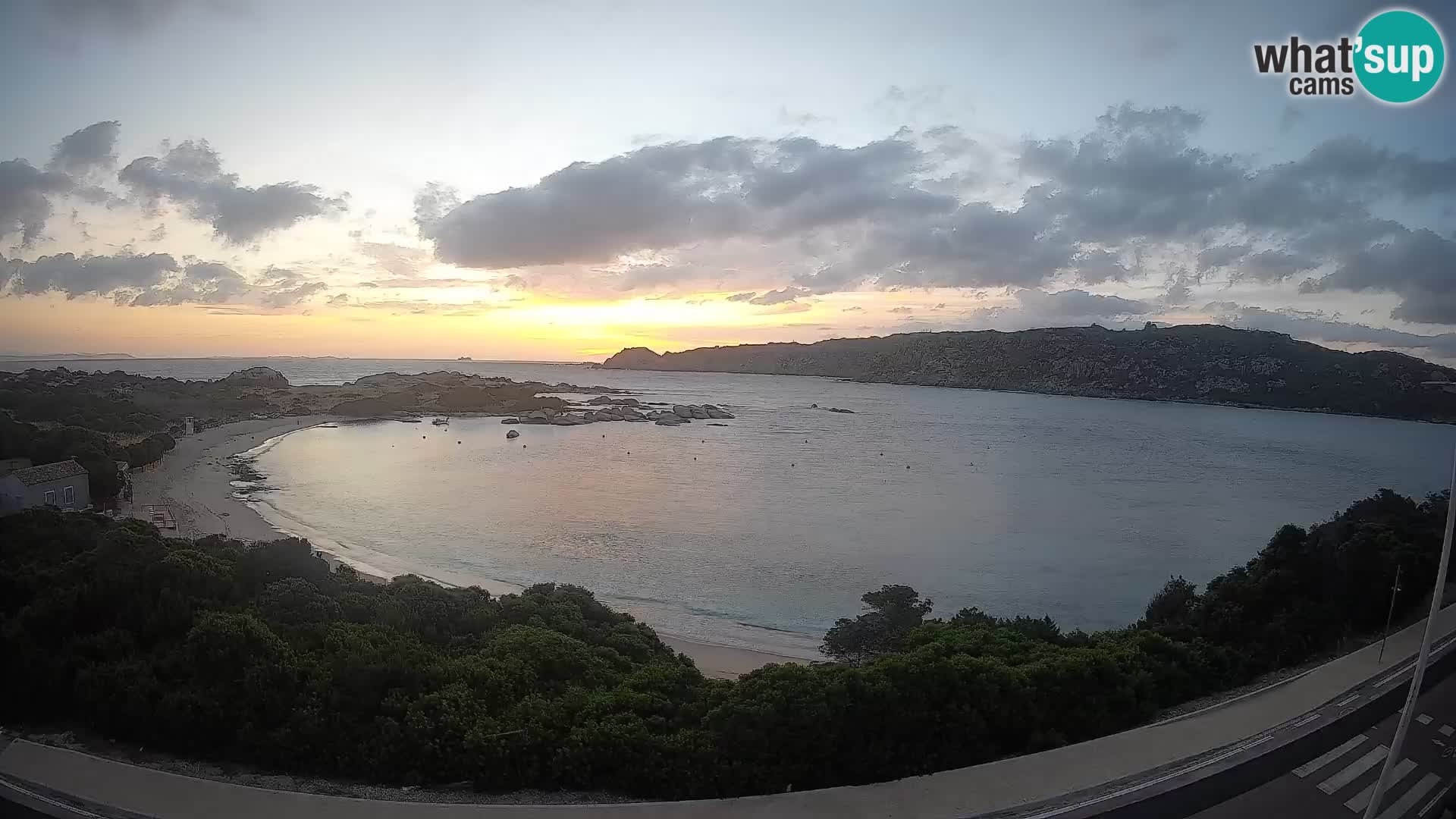 Webcam Rena di Levante – Live View from Capo Testa