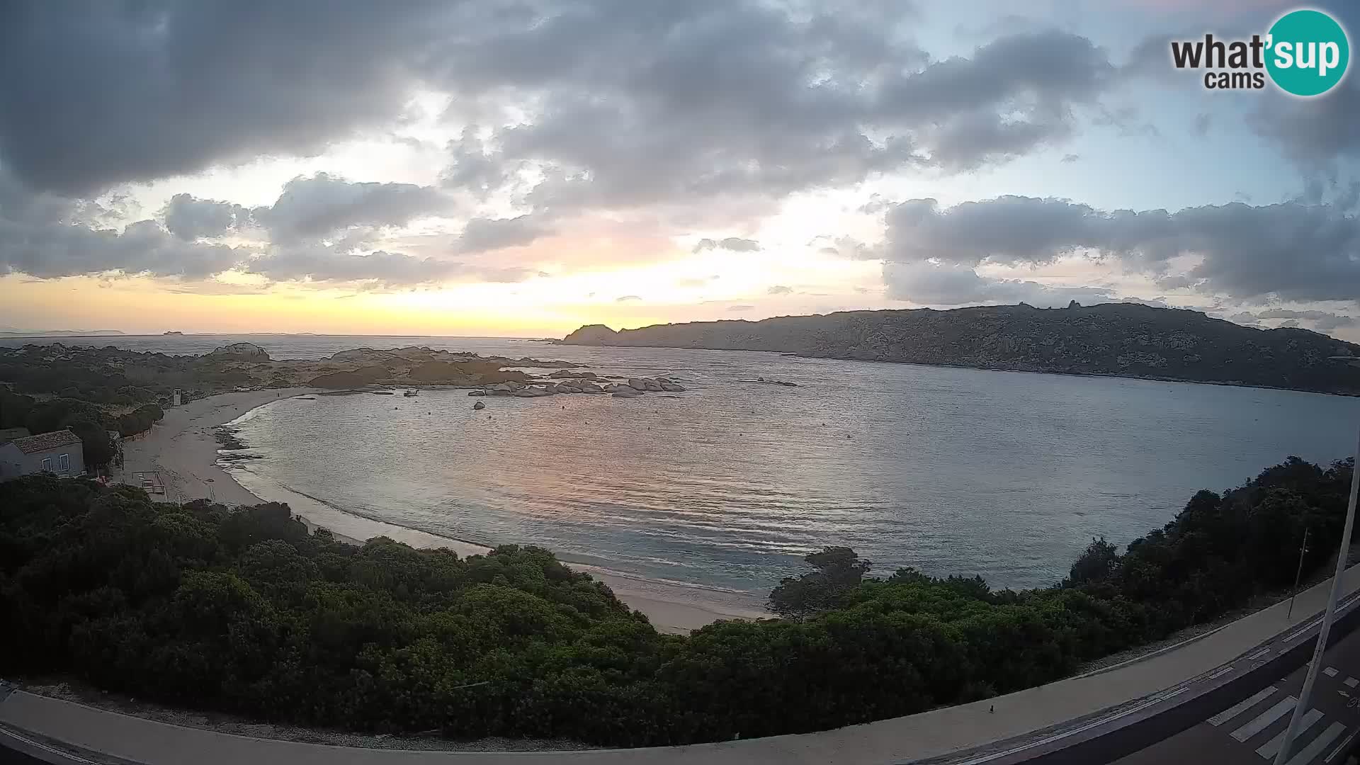 Webcam Rena di Levante – Live View from Capo Testa
