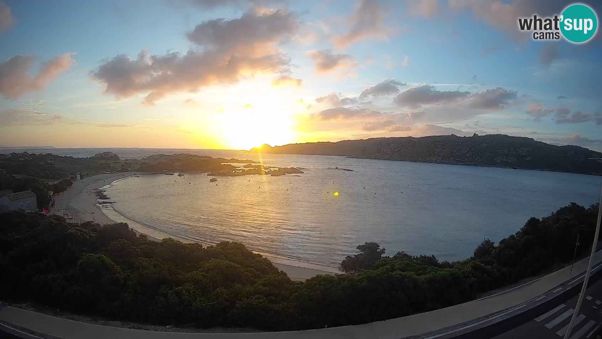 Webcam Rena di Levante – Live View from Capo Testa