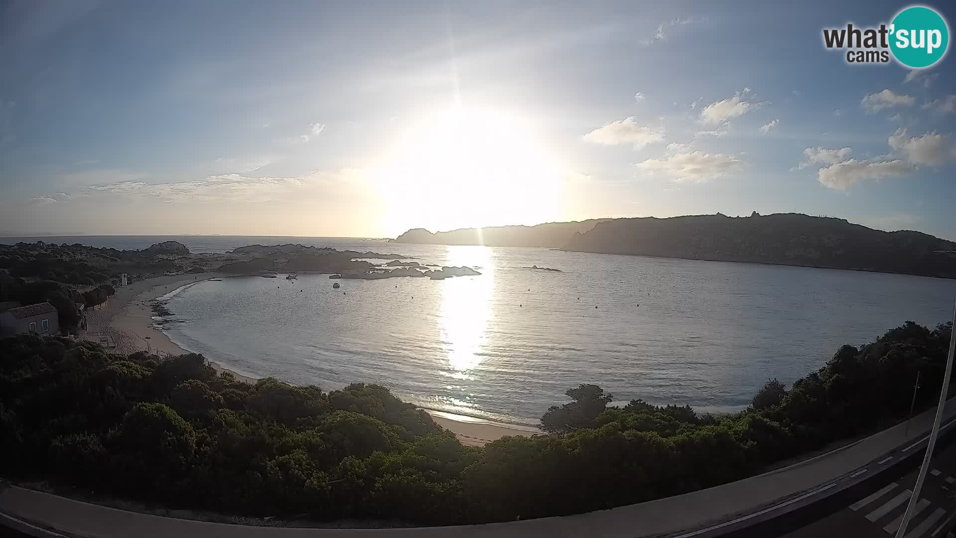 Webcam Rena di Levante – Live View from Capo Testa