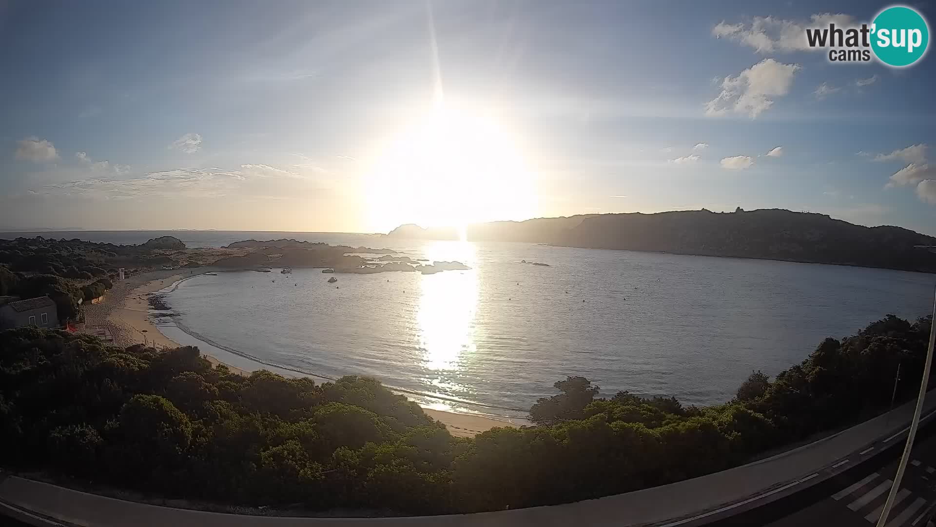 Webcam Rena di Levante – Live View from Capo Testa