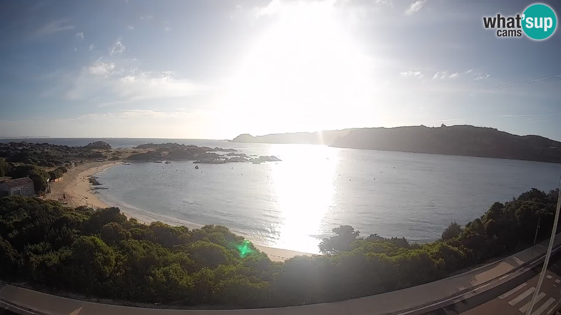 Webcam Rena di Levante – Live View from Capo Testa
